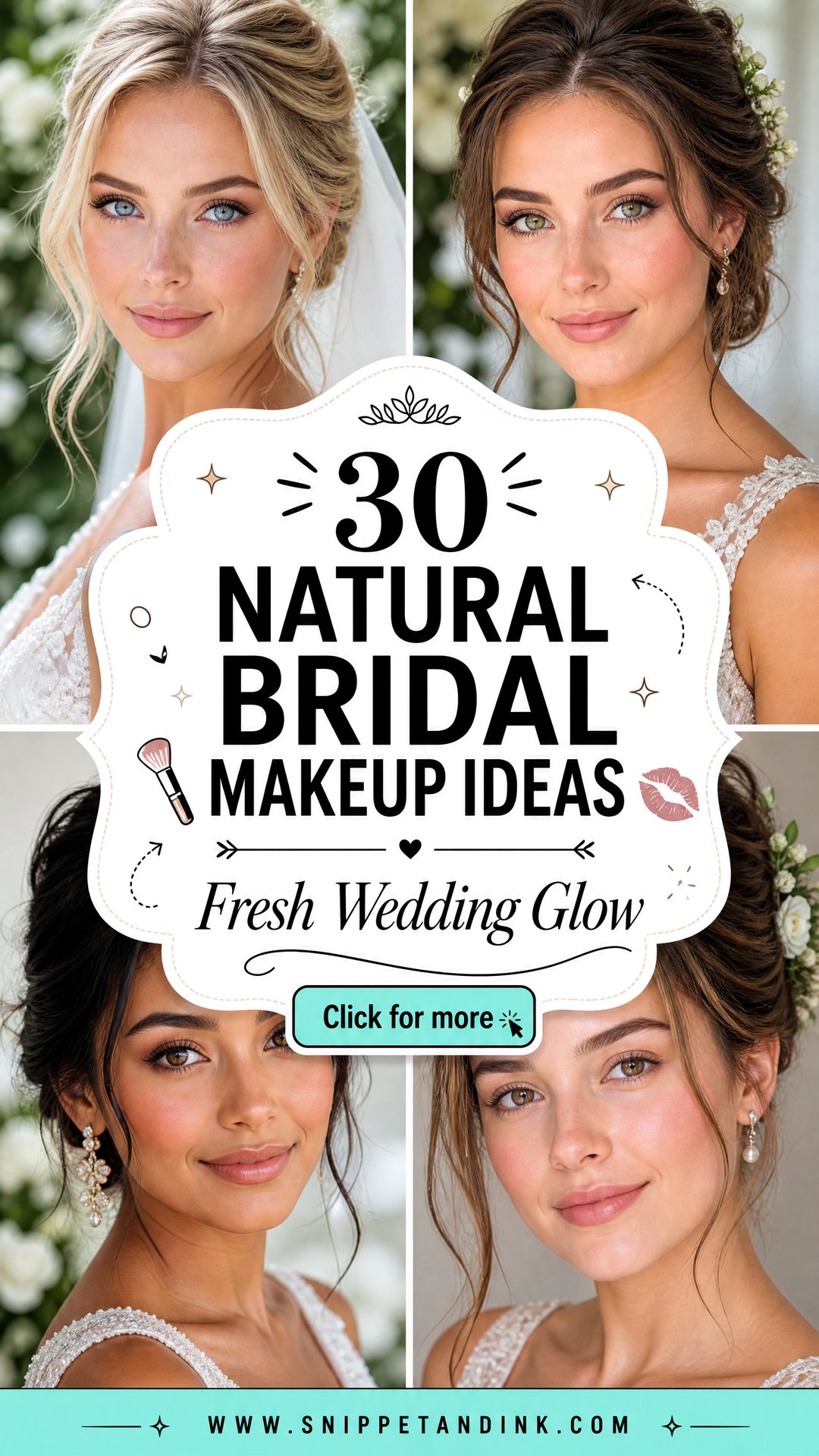 30 Natural Bridal Makeup Ideas for a Fresh Wedding Glow - 30 Natural Bridal Makeup Ideas for a Fresh Wedding Glow