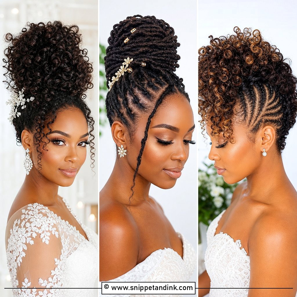 30 Natural Hair Wedding Ideas for Beautiful Textured Styles