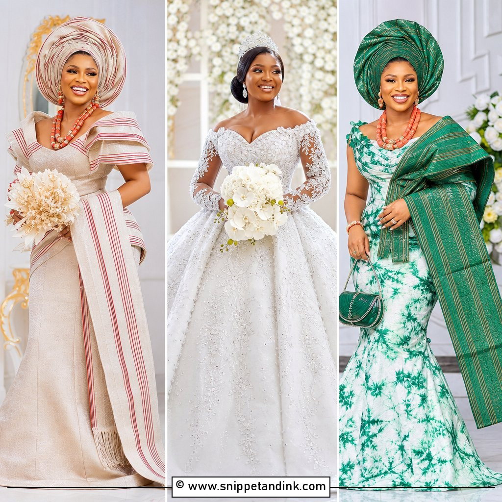 30 Nigerian Wedding Dress Ideas for Bold Bridal Elegance
