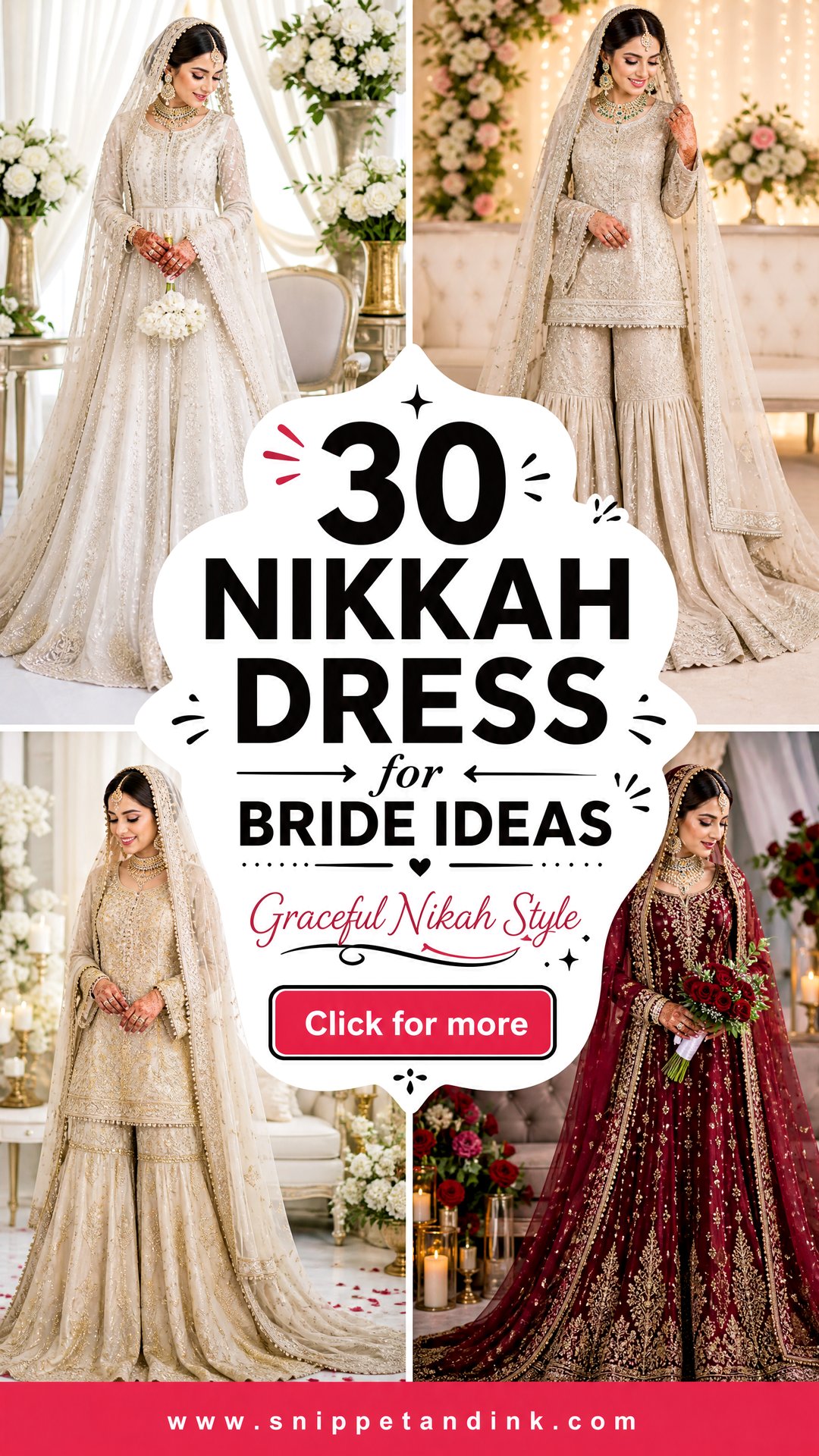 30 Nikkah Dress for Bride Ideas for Graceful Nikah Style - 30 Nikkah Dress for Bride Ideas for Graceful Nikah Style