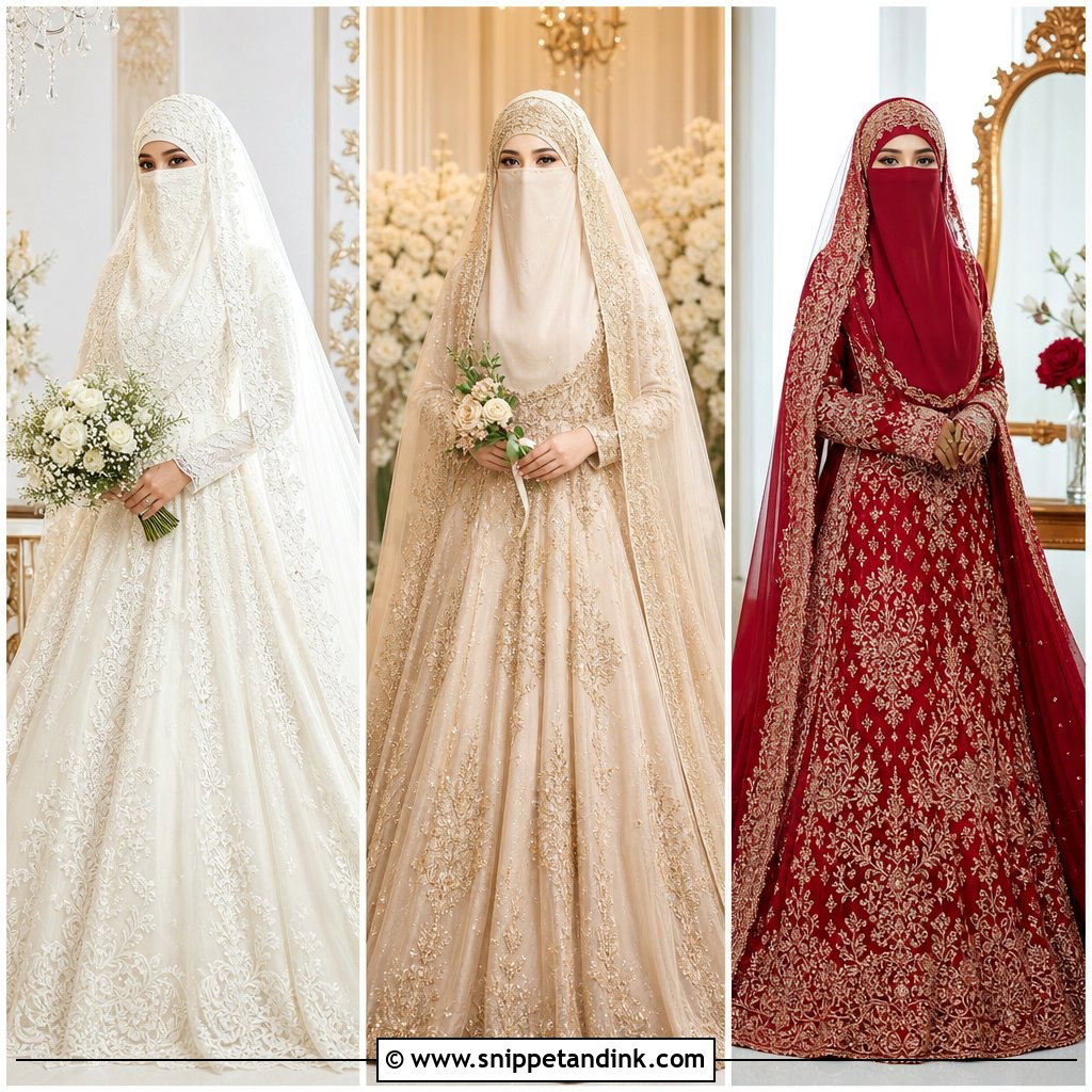 30 Niqab Bride Ideas