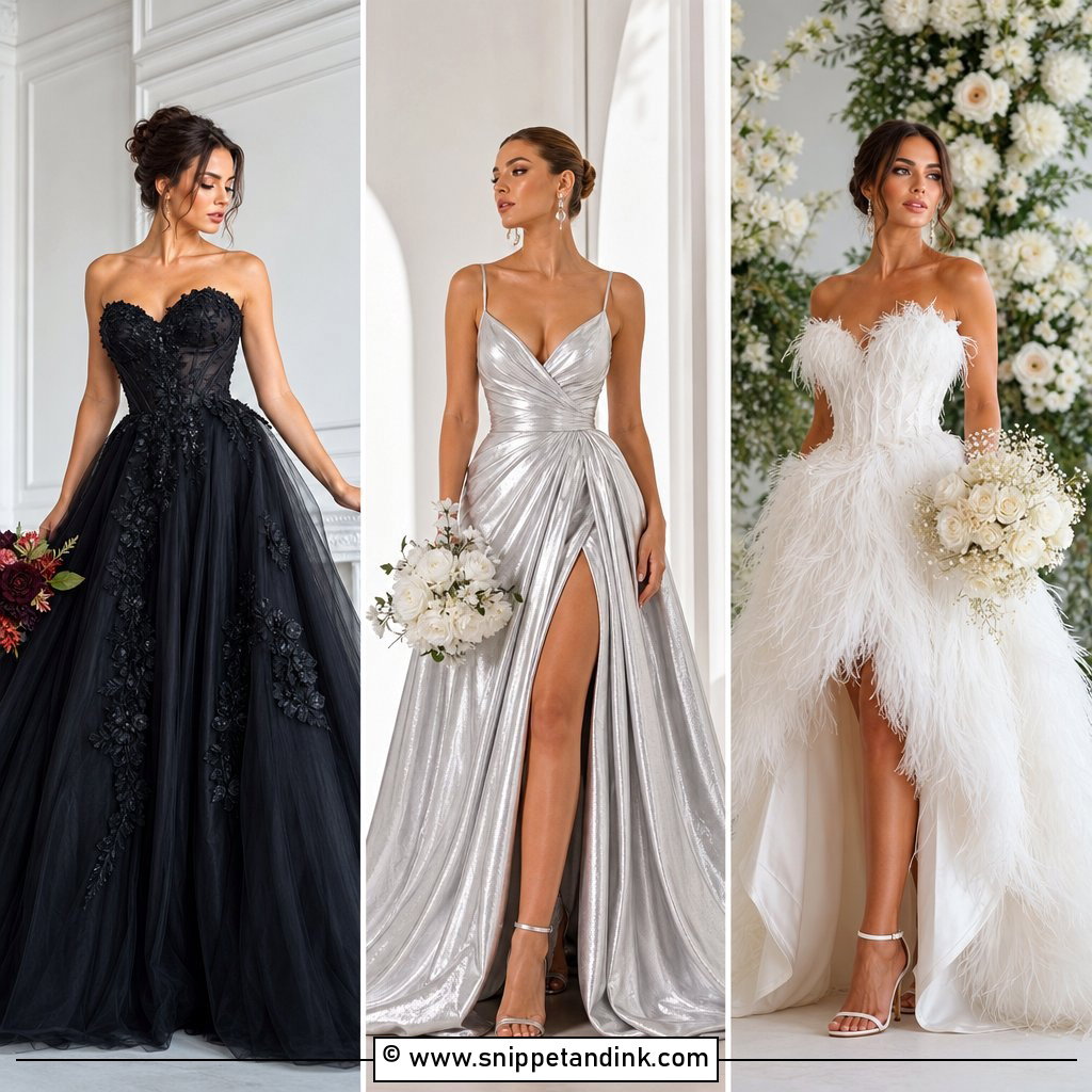 30 Non Traditional Wedding Dress Ideas for Bold Modern Brides