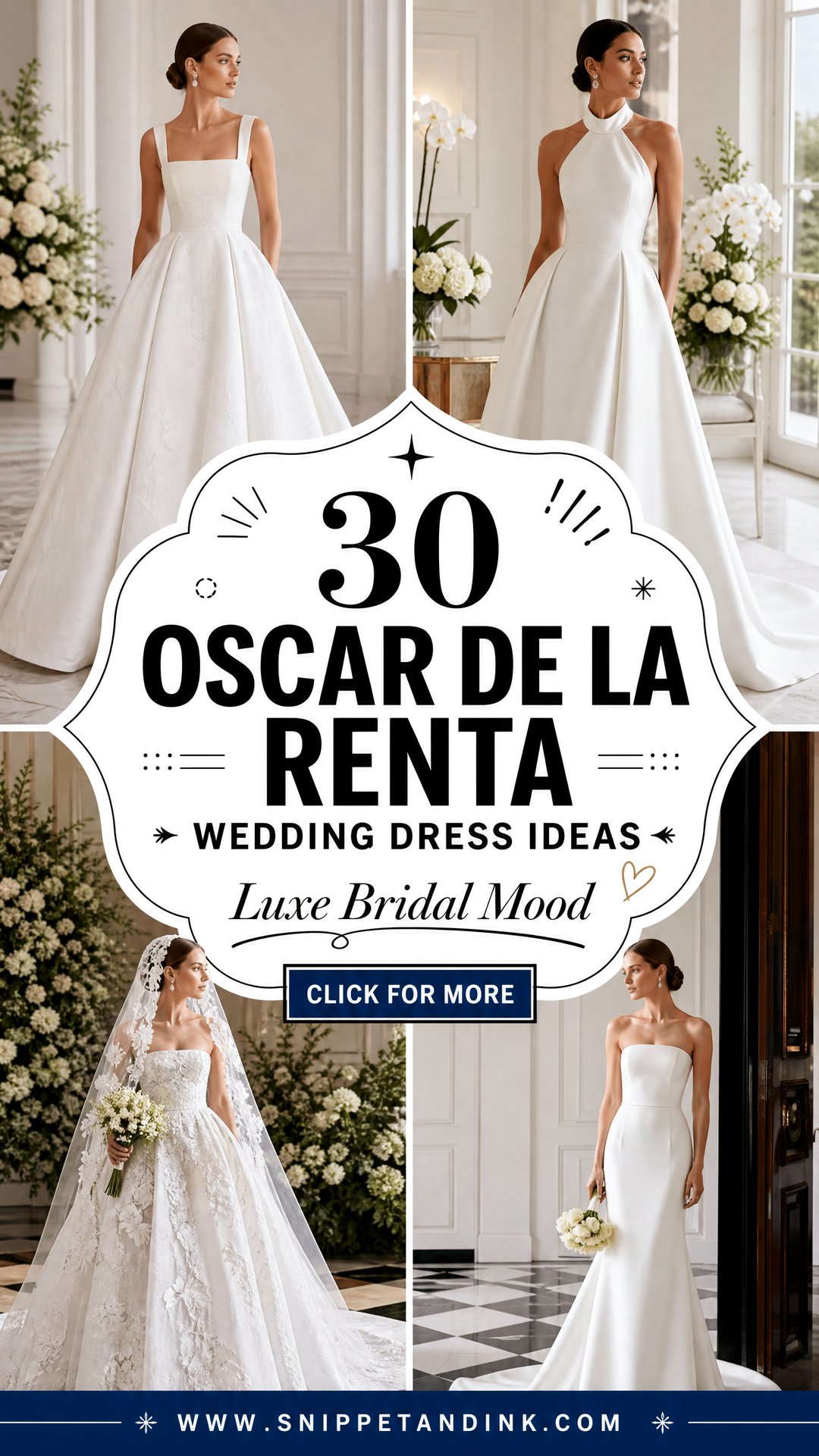 30 Oscar De La Renta Wedding Dress Ideas for Luxe Brides - 30 Oscar De La Renta Wedding Dress Ideas for Luxe Brides