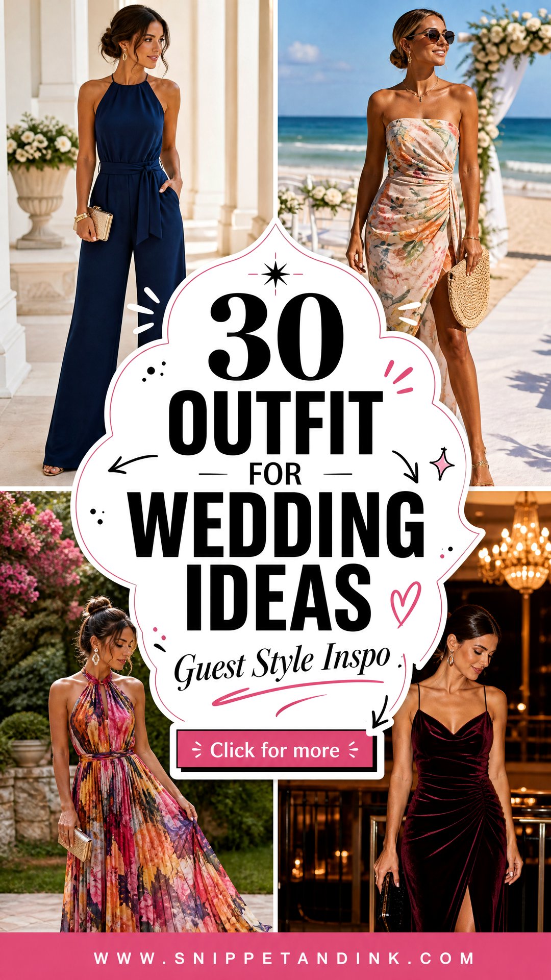 30 Outfit for Wedding Ideas for Guests Bridesmaids and More - 30 Outfit for Wedding Ideas for Guests, Bridesmaids, and More