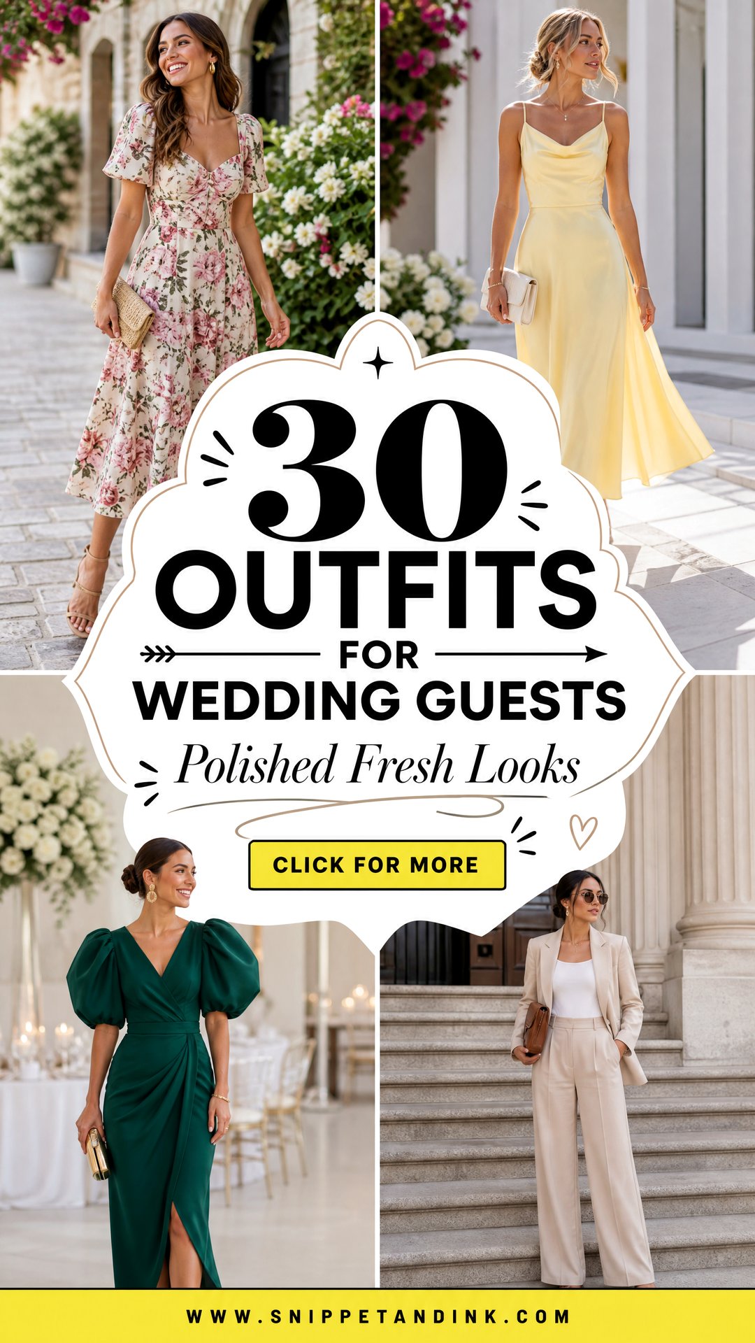 30 Outfits for Wedding Guests That Feel Polished and Fresh - 30 Outfits for Wedding Guests That Feel Polished and Fresh