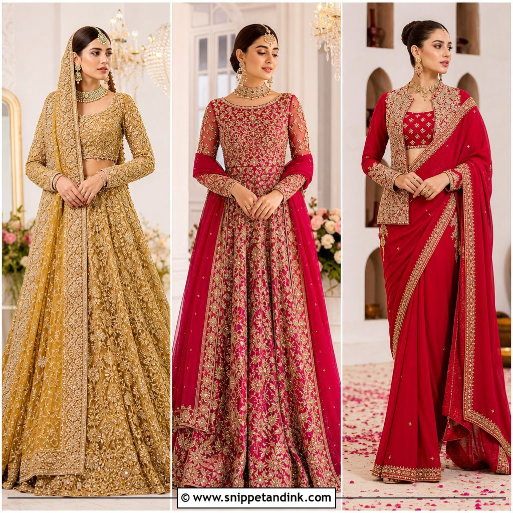 30 Pakistani Bridal Look Ideas