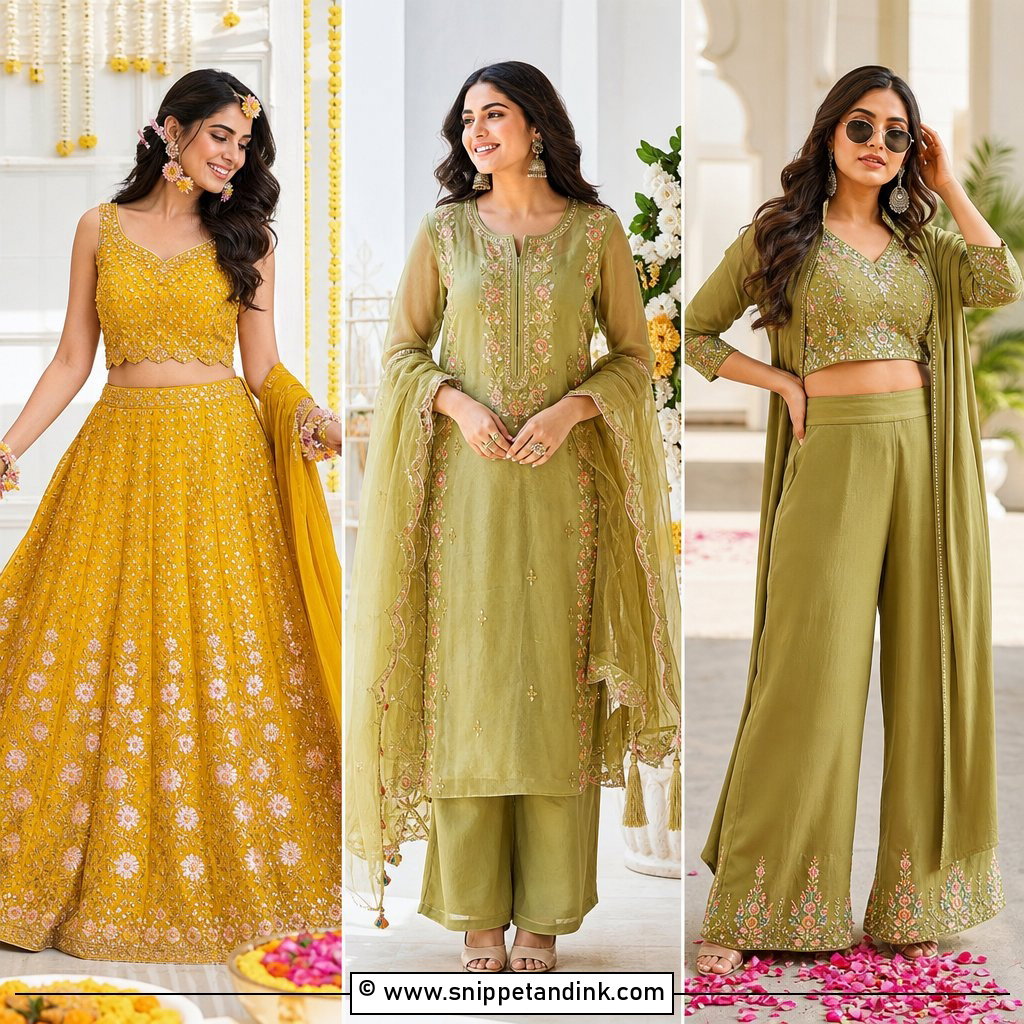 30 Pakistani Mehndi Dress Ideas for a Vibrant Celebration