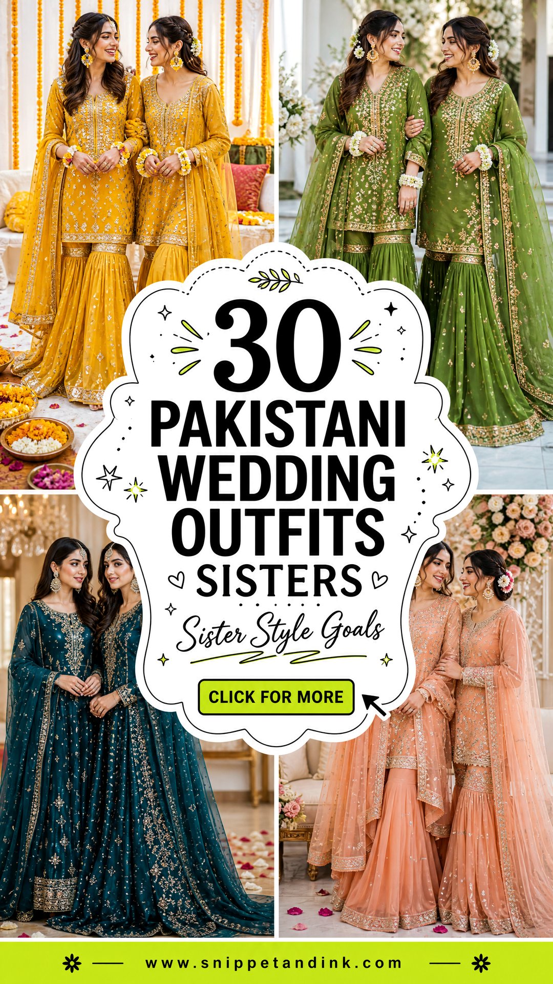 30 Pakistani Wedding Outfits Sisters Will Love This Season - 30 Pakistani Wedding Outfits Sisters Will Love This Season