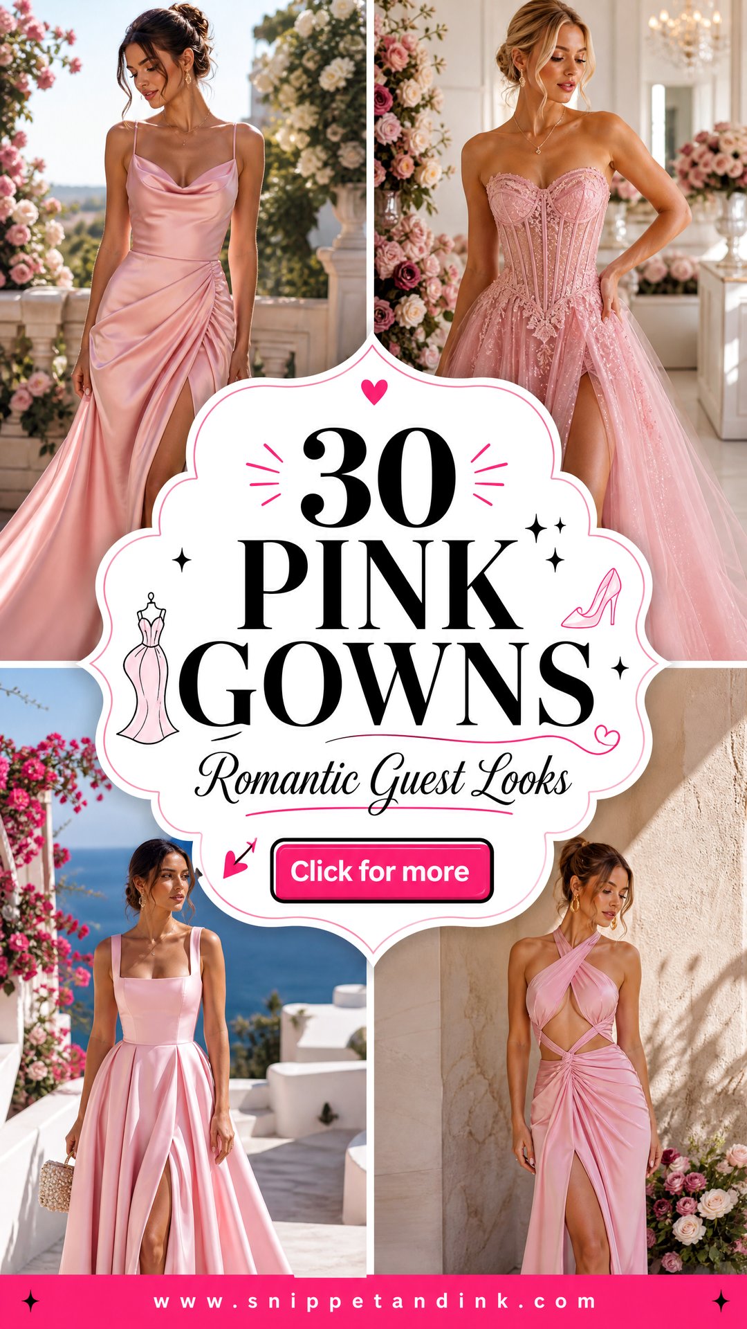 30 Pink Gowns for Romantic Wedding Guest Style This Season - 30 Pink Gowns for Romantic Wedding Guest Style This Season
