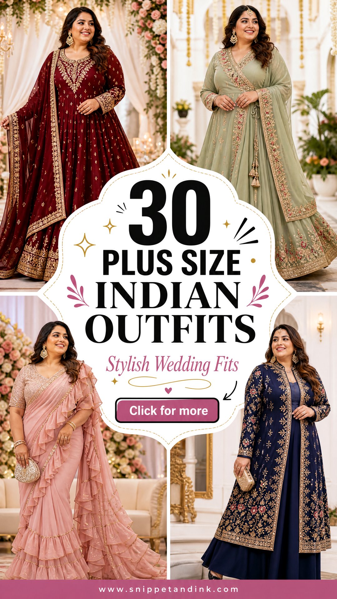 30 Plus Size Indian Outfits for Wedding Guests With Style - 30 Plus Size Indian Outfits for Wedding Guests With Style