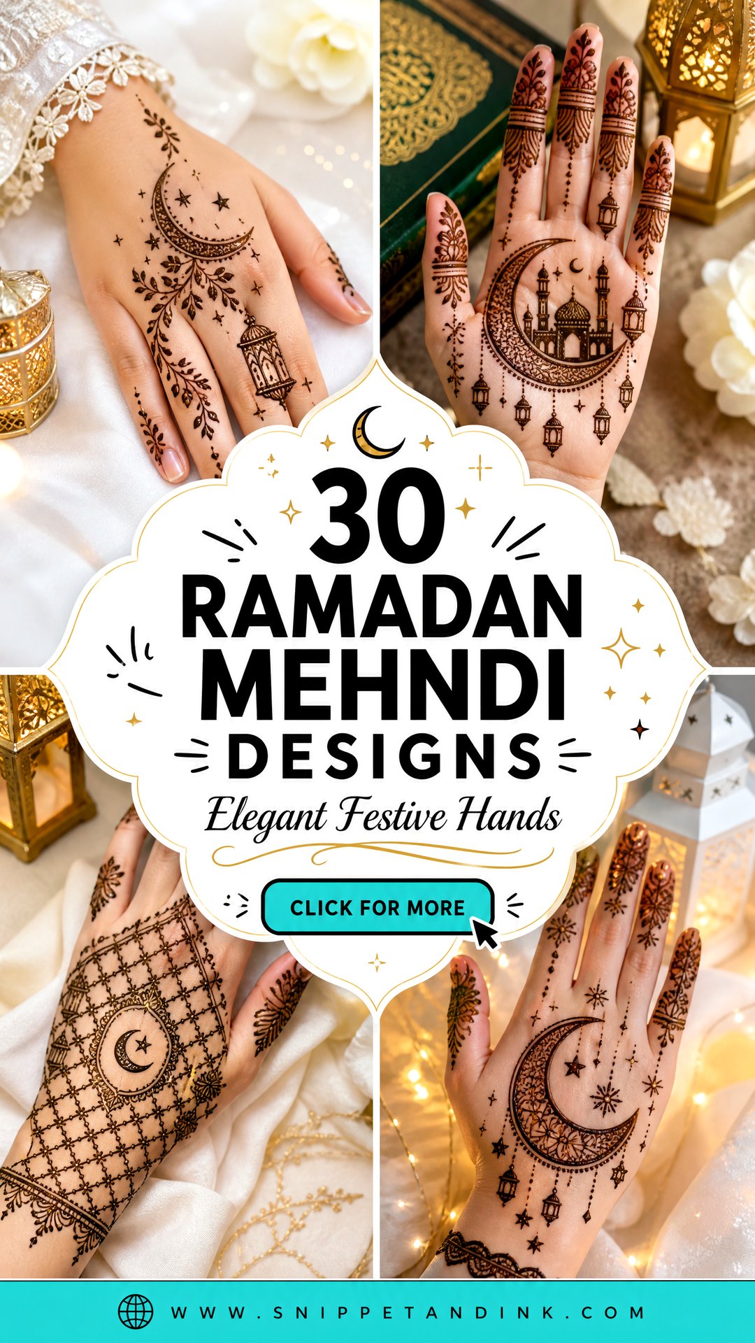 30 Ramadan Mehndi Designs for Elegant Festive Hands - 30 Ramadan Mehndi Designs for Elegant Festive Hands