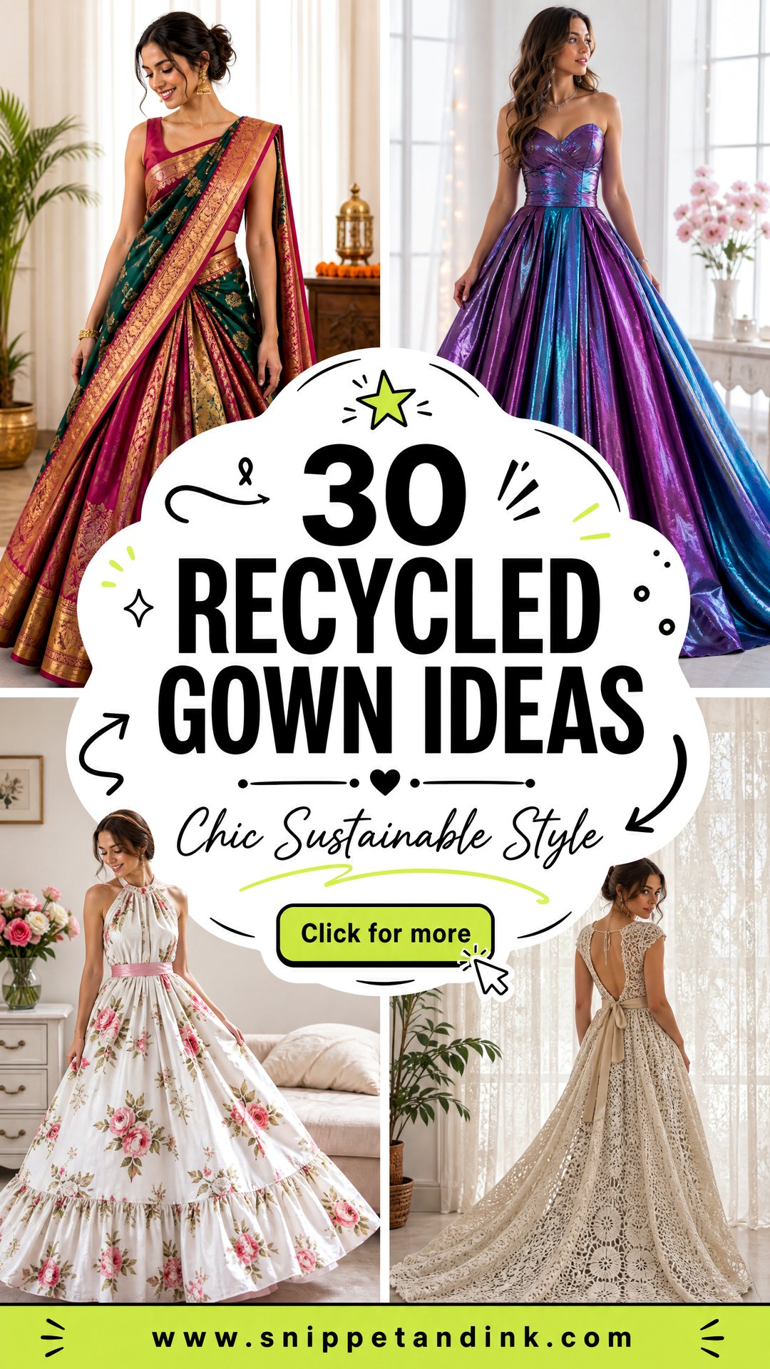 30 Recycled Gown Ideas for Chic Sustainable Bridal Style - 30 Recycled Gown Ideas for Chic Sustainable Bridal Style