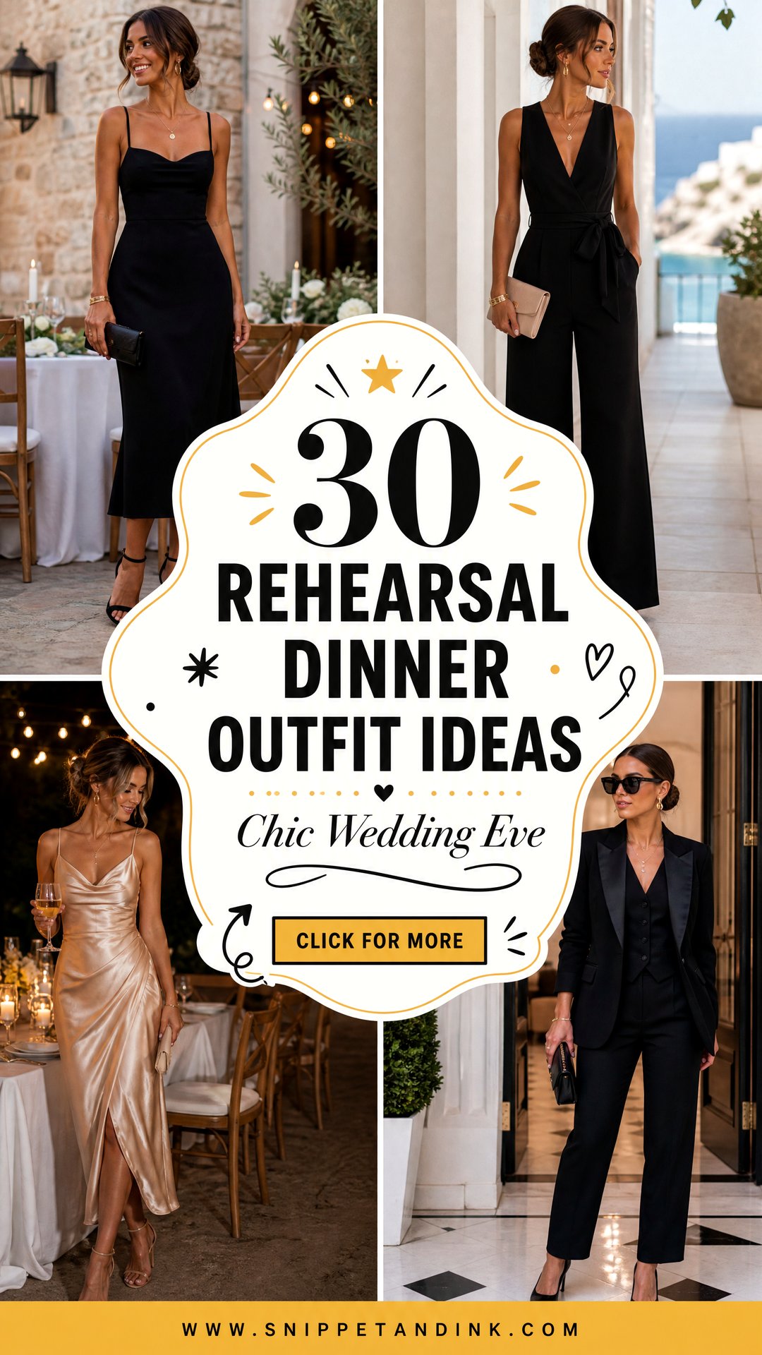 30 Rehearsal Dinner Outfit Ideas for a Chic Wedding Eve - 30 Rehearsal Dinner Outfit Ideas for a Chic Wedding Eve