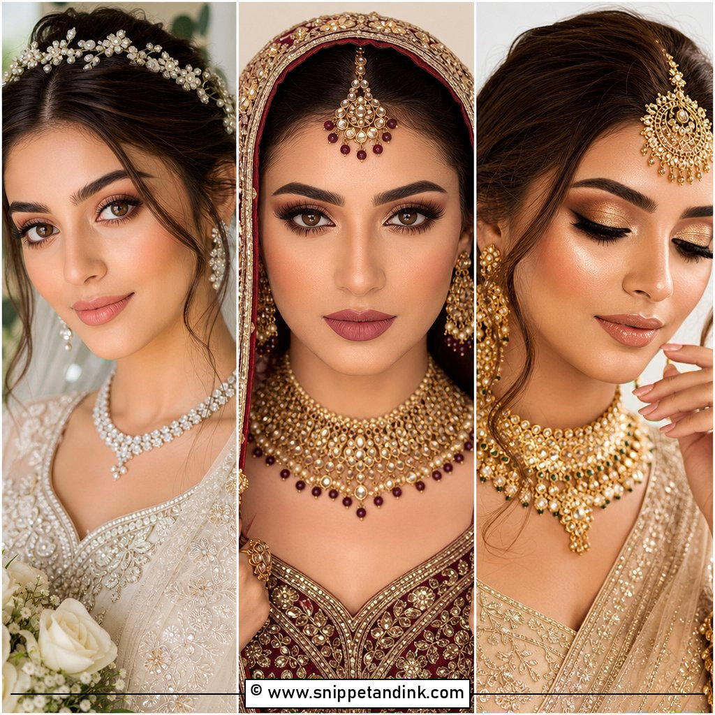 30 Romantic Bridal Wedding Makeup for Brown Eyes to Glow