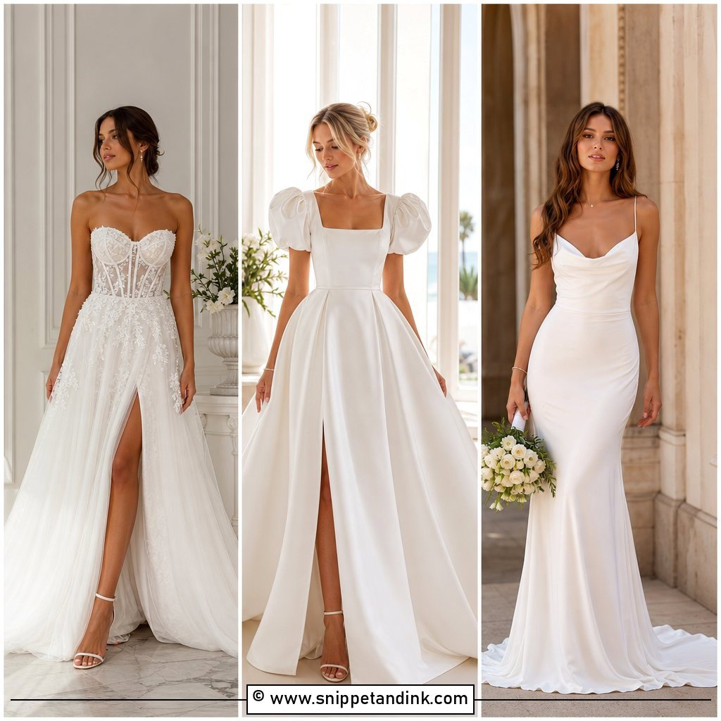30 Romantic Wedding Dress Ideas for Dreamy Bridal Style