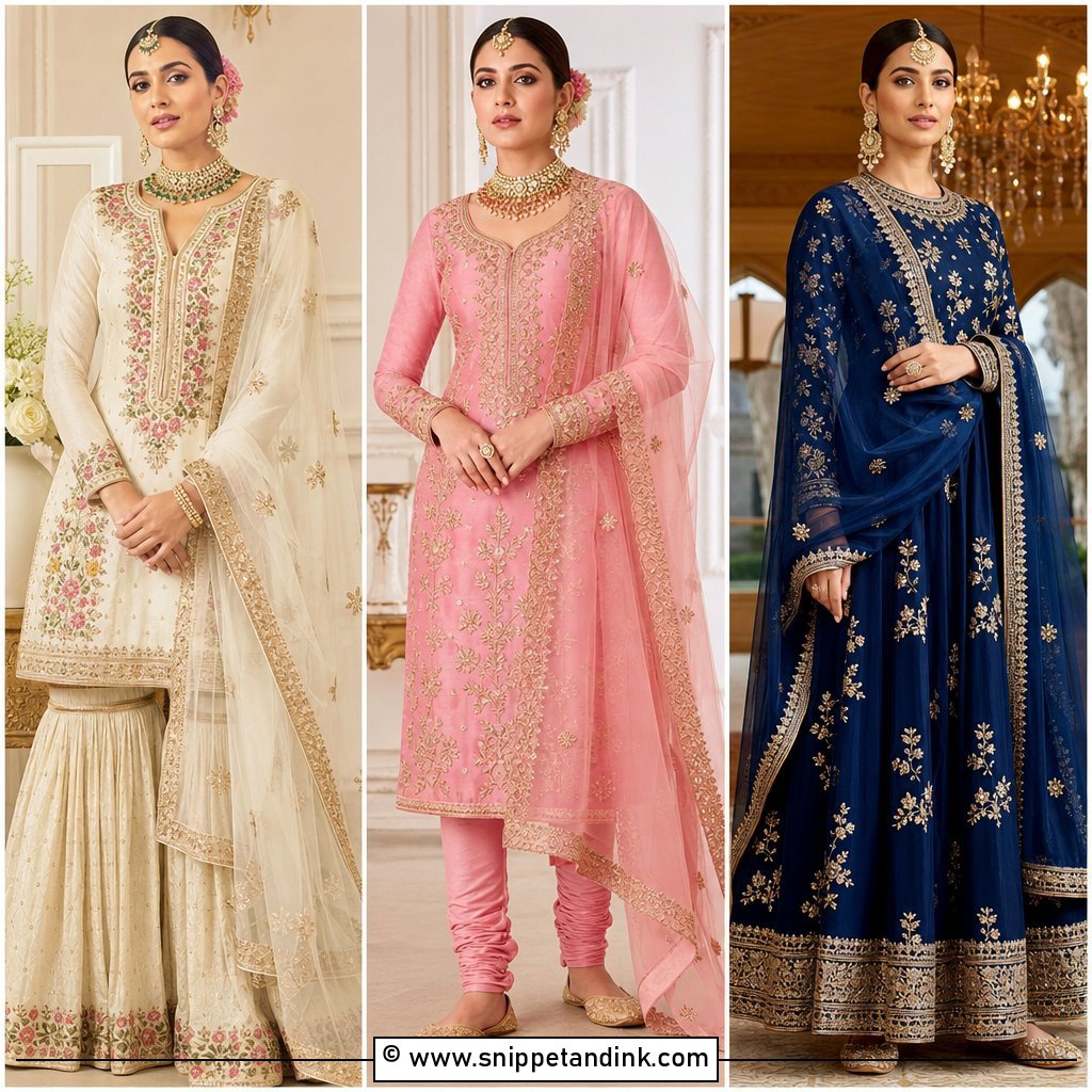 30 Sabyasachi Suits Luxe Wedding Looks for Modern Brides