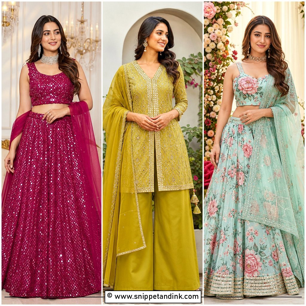 30 Sangeet Outfits for Women Stunning Ideas for Brides
