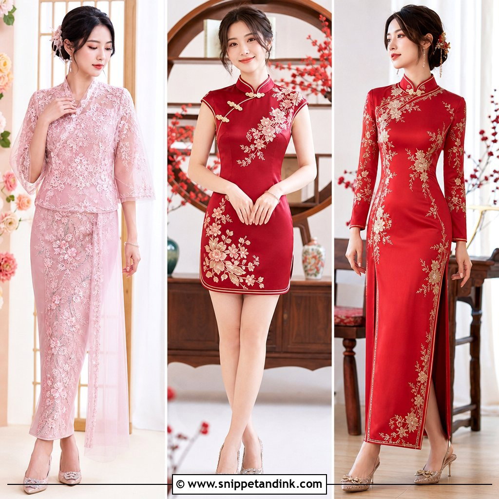 30 Sangjit Dress Ideas