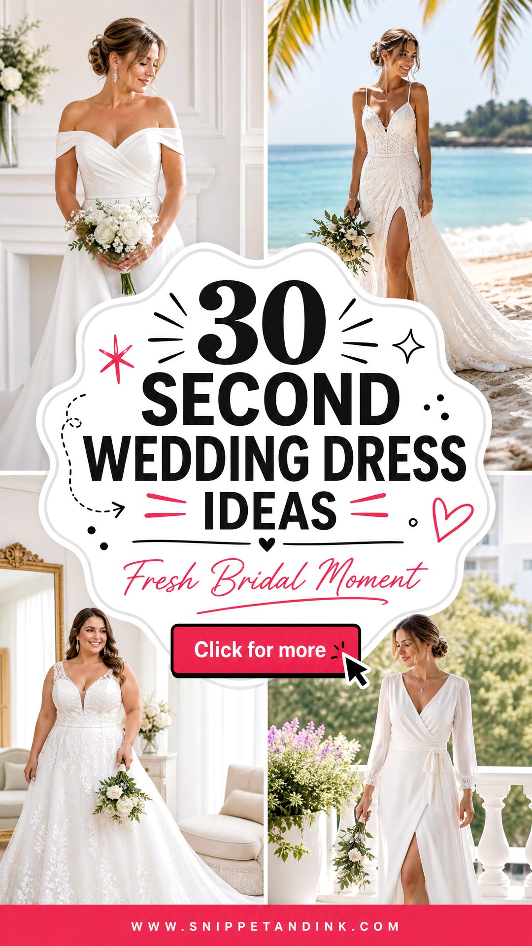 30 Second Wedding Dress Ideas For A Fresh Bridal Moment - 30 Second Wedding Dress Ideas For A Fresh Bridal Moment