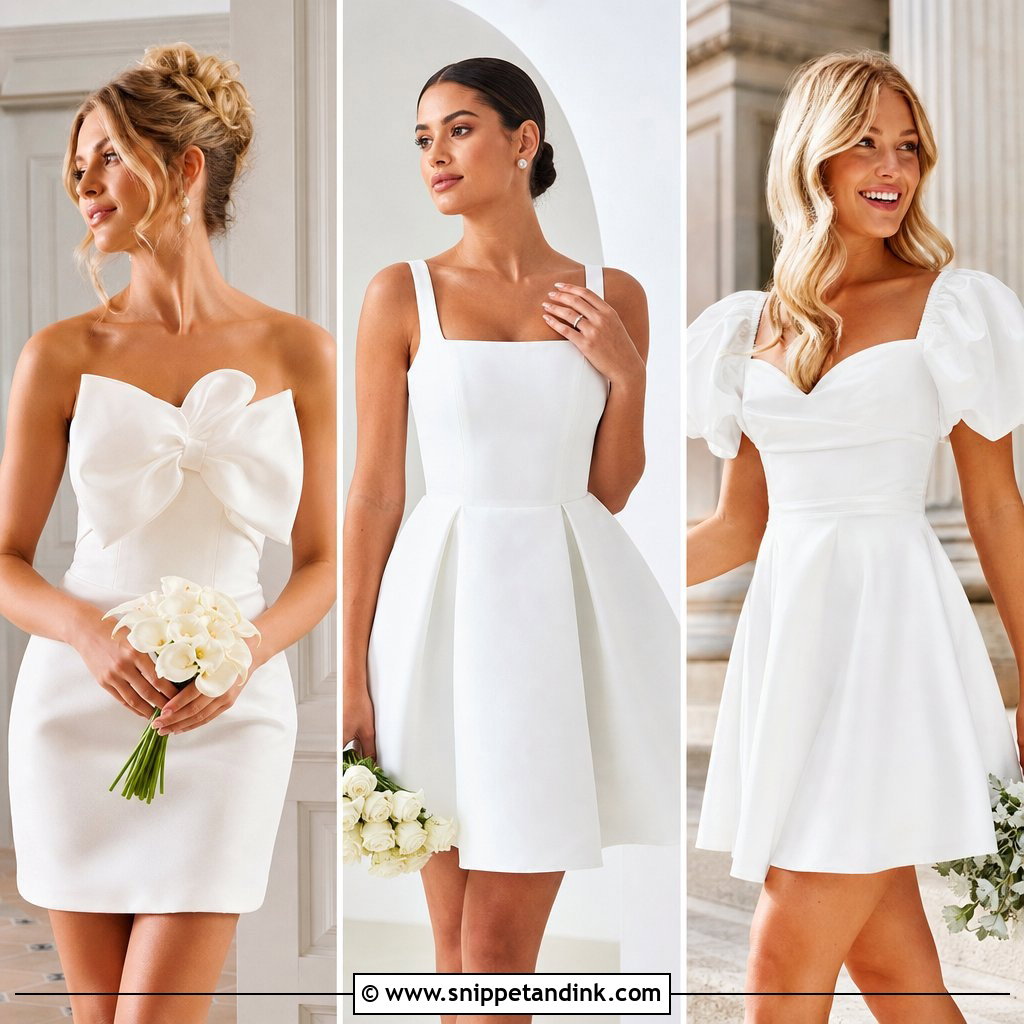 30 Short Bridal Dress Ideas