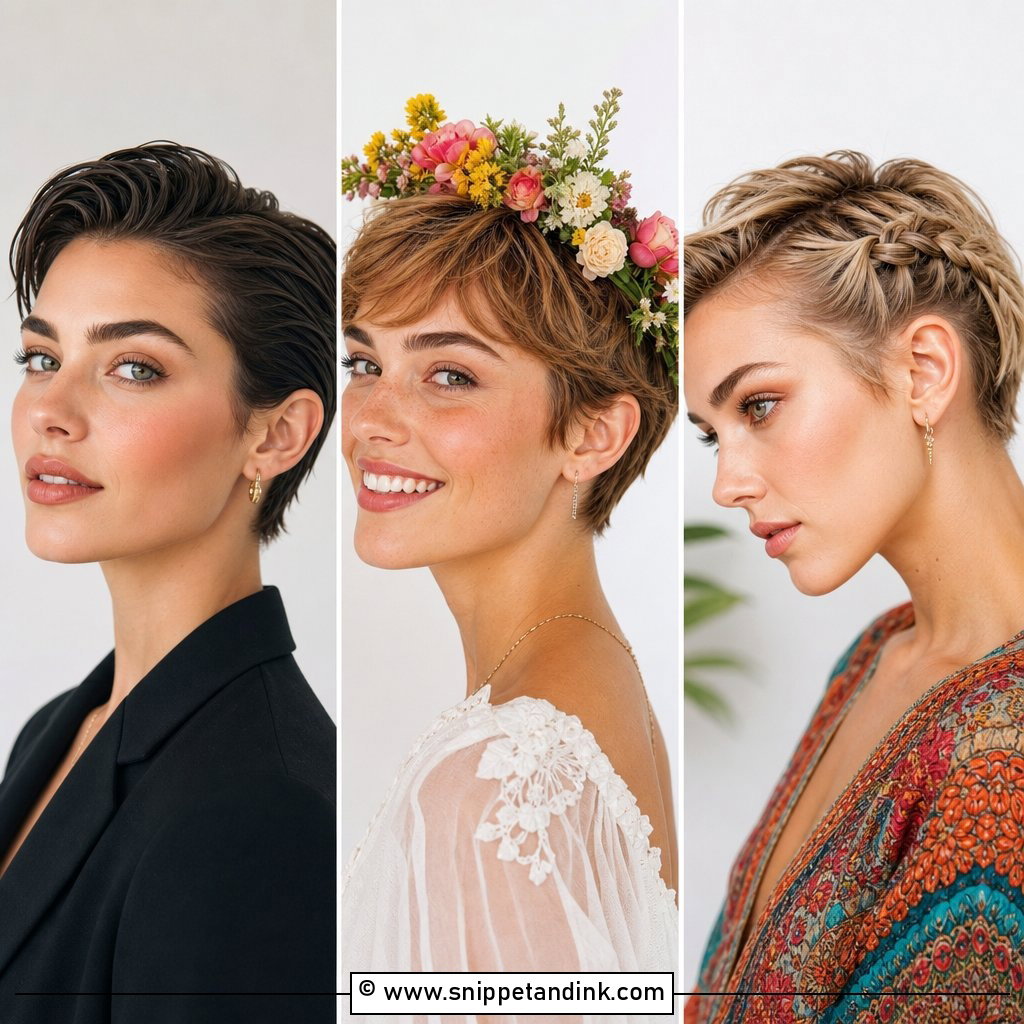 30 Short Hair Bride Ideas for Chic Confident Wedding Looks