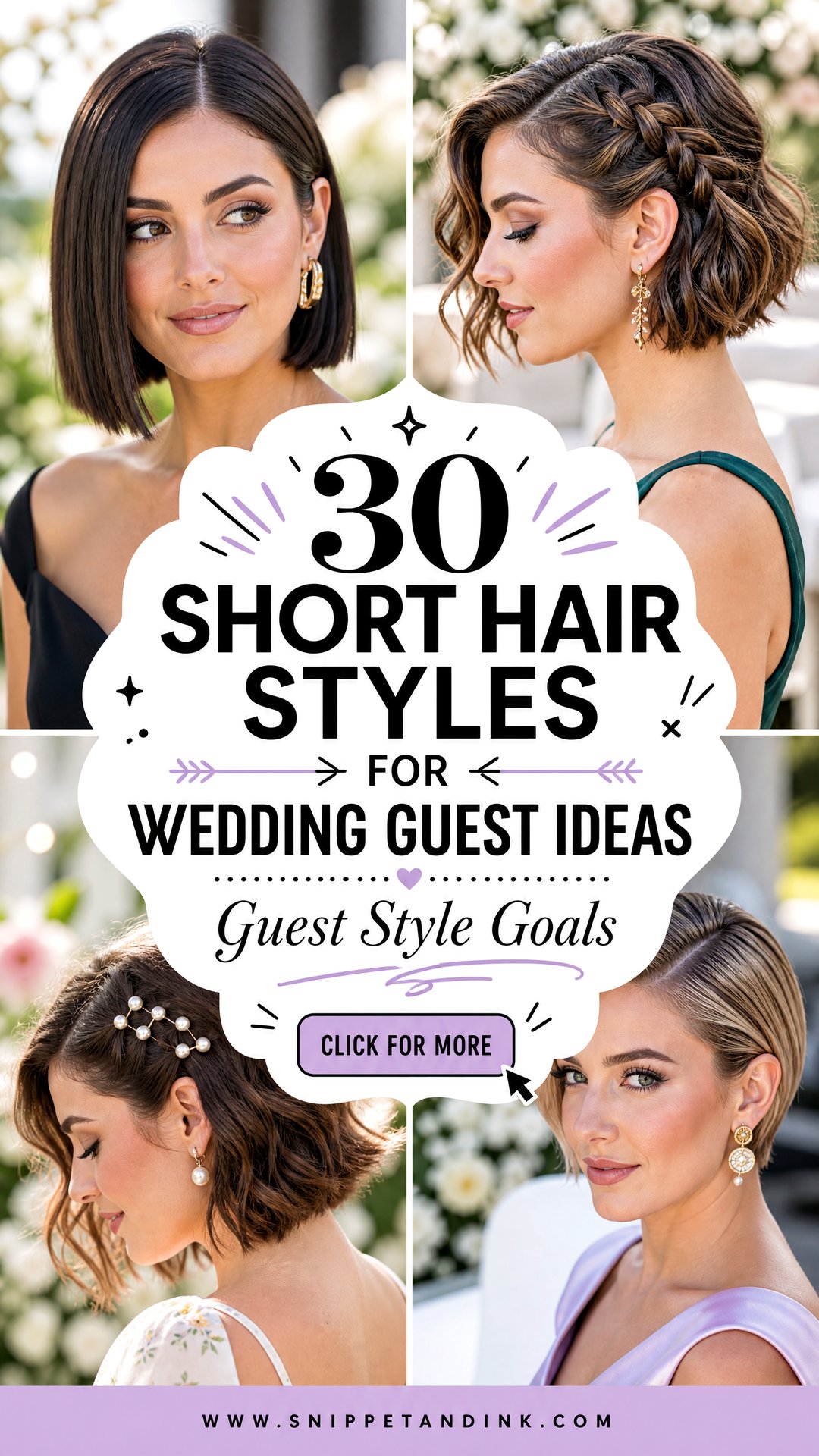 30 Short Hair Styles for Wedding Guest Chic Looks to Try - 30 Short Hair Styles for Wedding Guest: Chic Looks to Try
