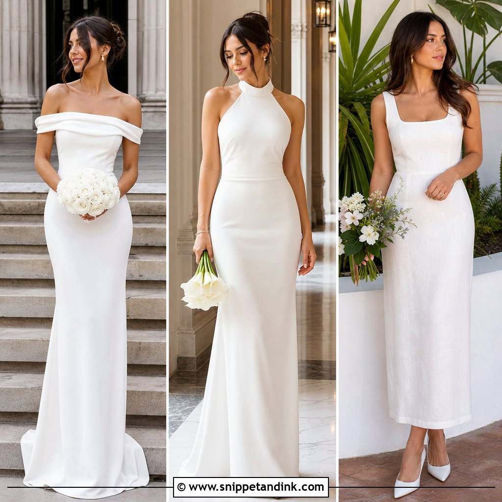 30 Simple Courthouse Wedding Dress Ideas