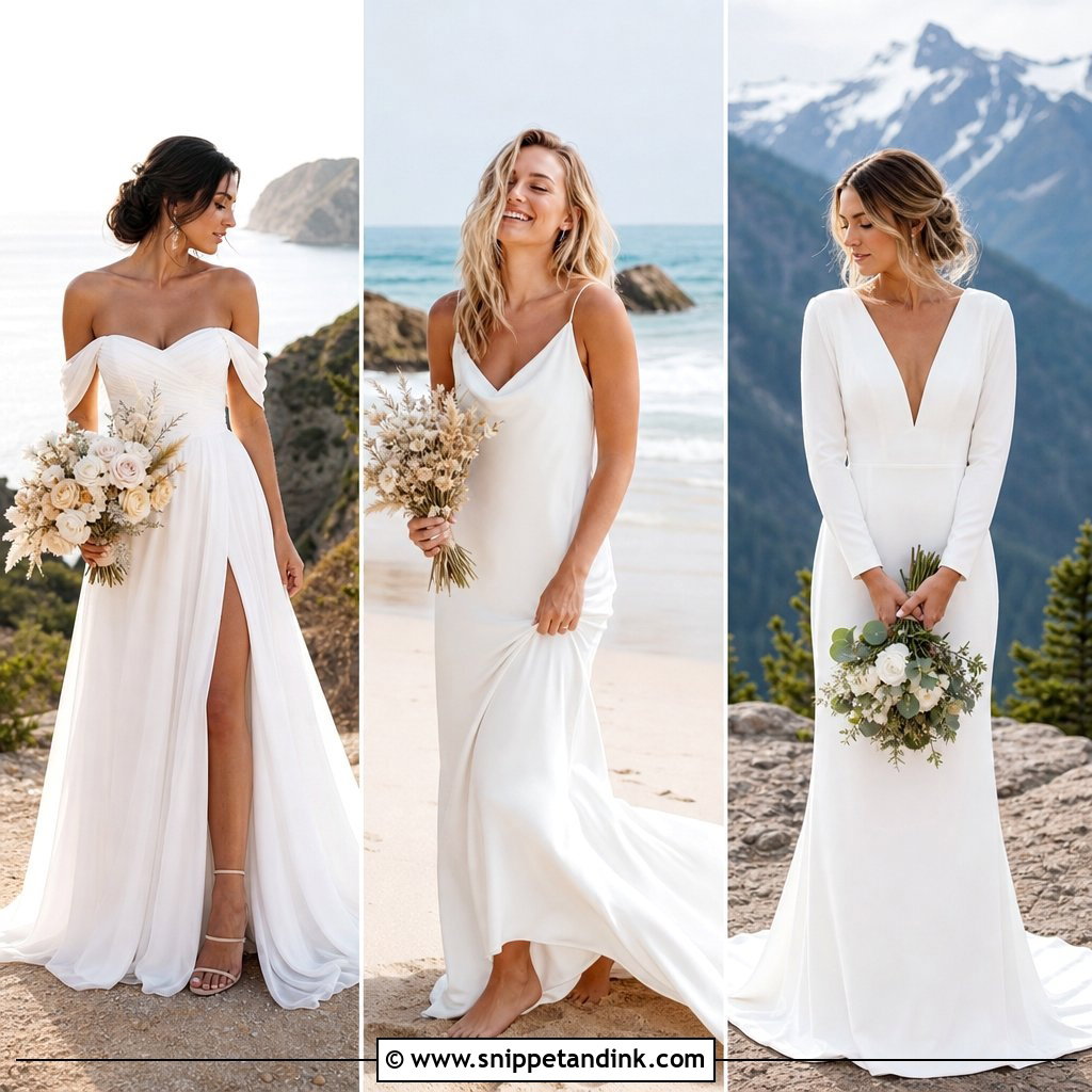 30 Simple Elopement Dress Ideas