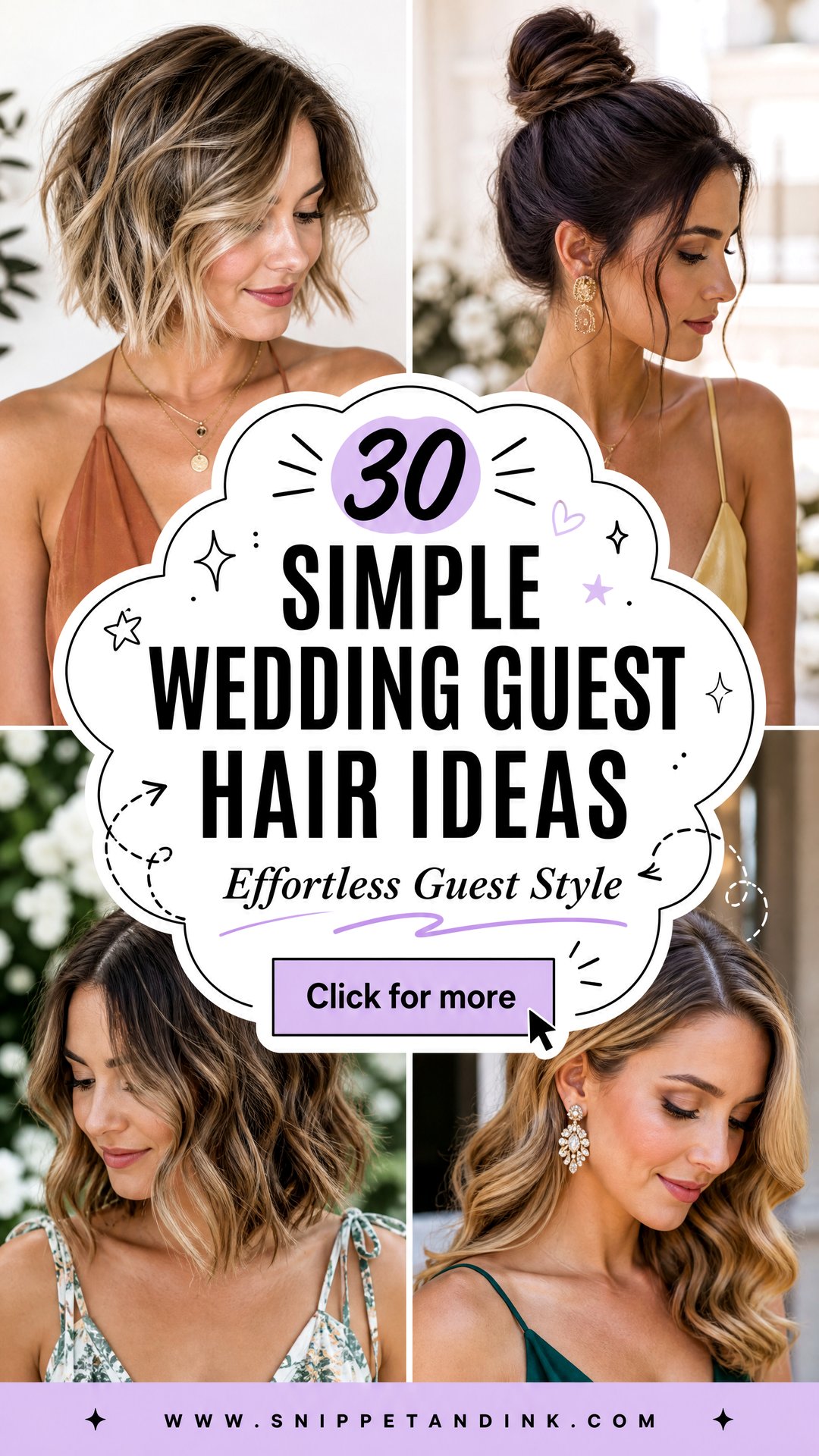 30 Simple Wedding Guest Hair Ideas for Effortless Style - 30 Simple Wedding Guest Hair Ideas for Effortless Style