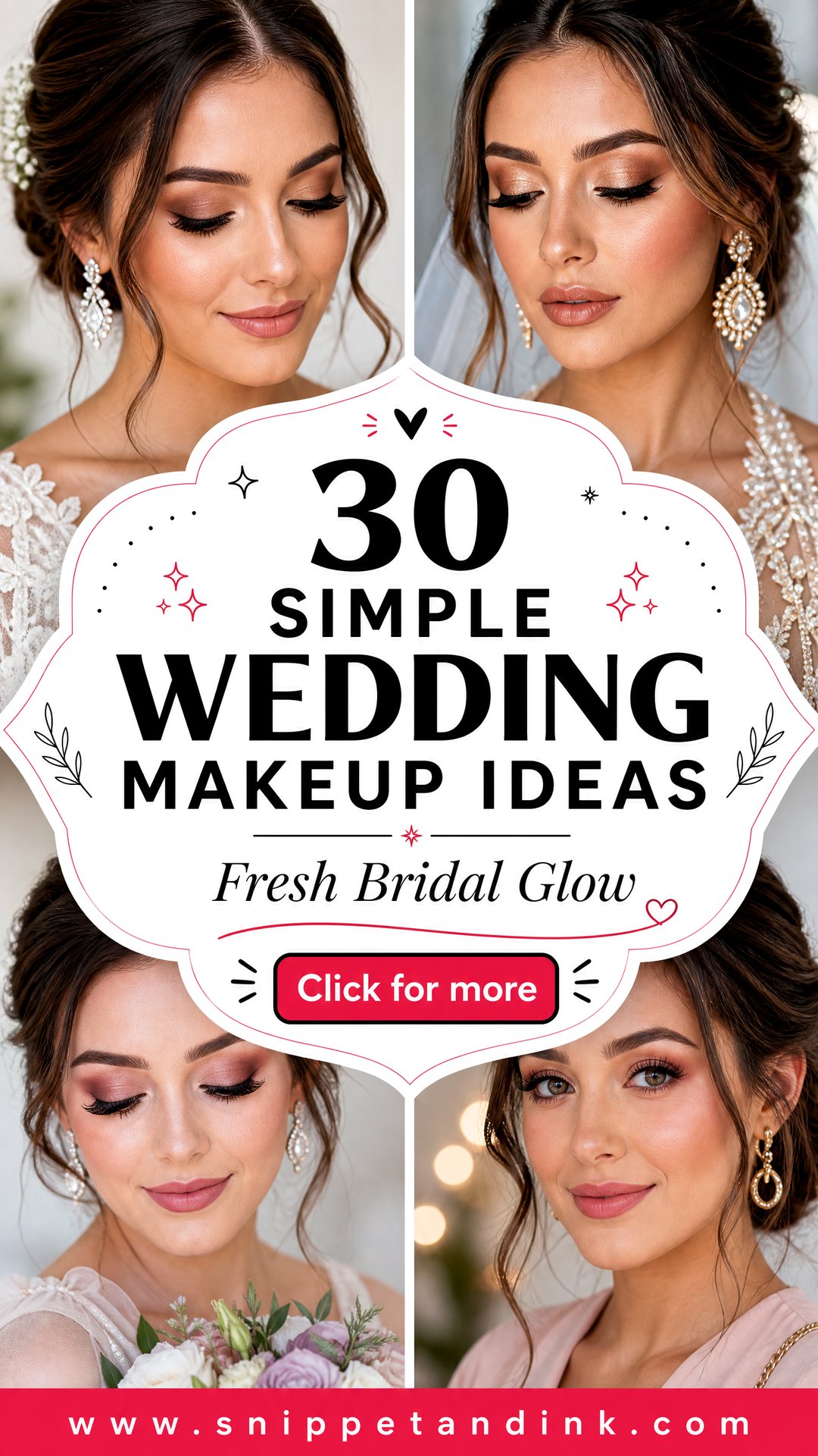 30 Simple Wedding Makeup Ideas for a Fresh Bridal Glow - 30 Simple Wedding Makeup Ideas for a Fresh Bridal Glow