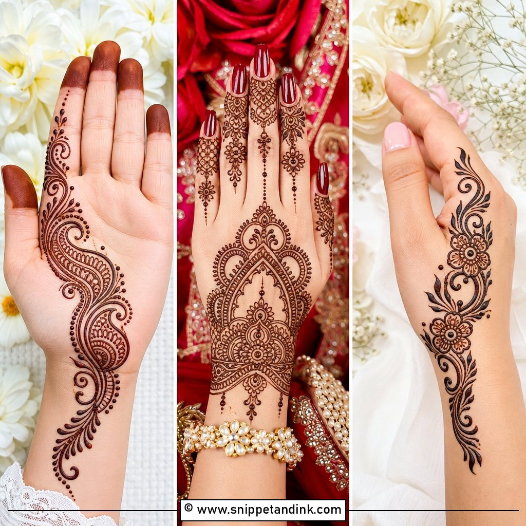 30 Simple and Stylish Mehndi Designs for Modern Celebrations