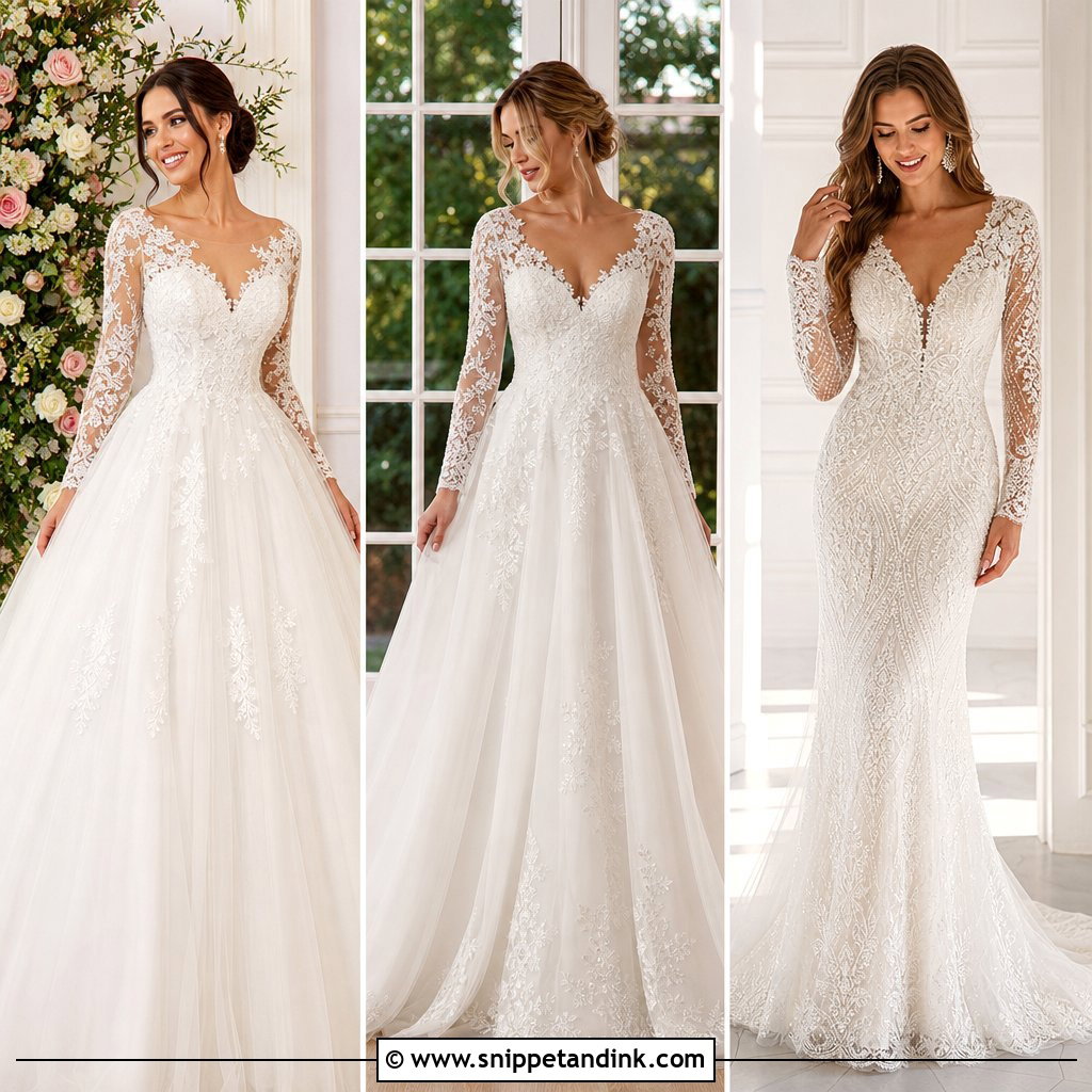 30 Sleeve Wedding Dress Ideas