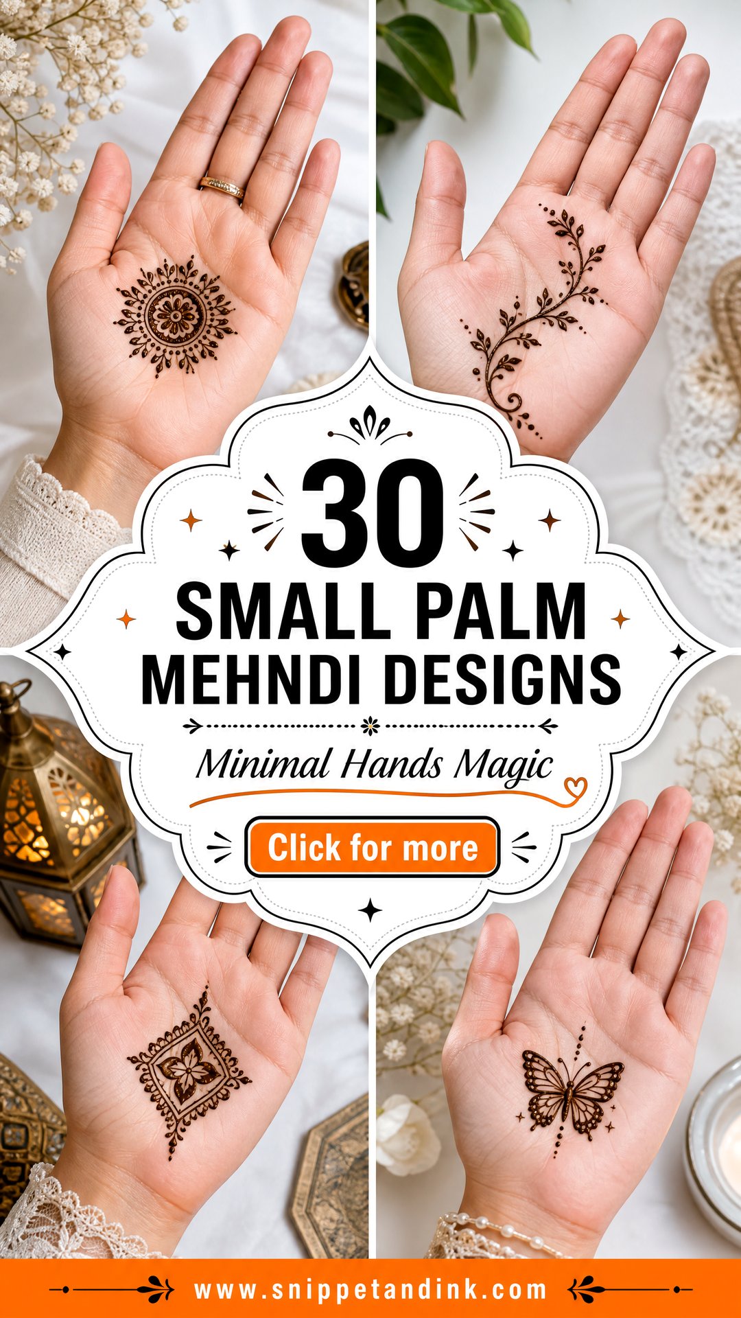 30 Small Palm Mehndi Designs for Pretty Minimal Hands Now - 30 Small Palm Mehndi Designs for Pretty Minimal Hands Now