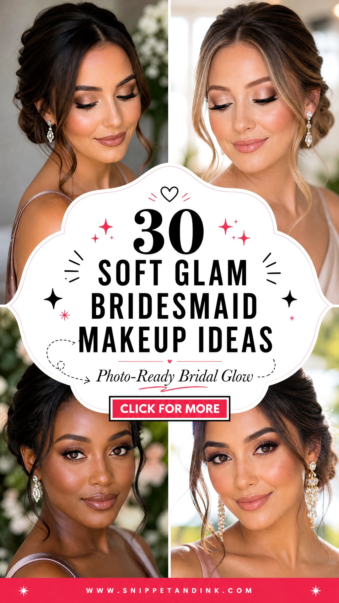 30 Soft Glam Bridesmaid Makeup Ideas for Flawless Photos - 30 Soft Glam Bridesmaid Makeup Ideas for Flawless Photos
