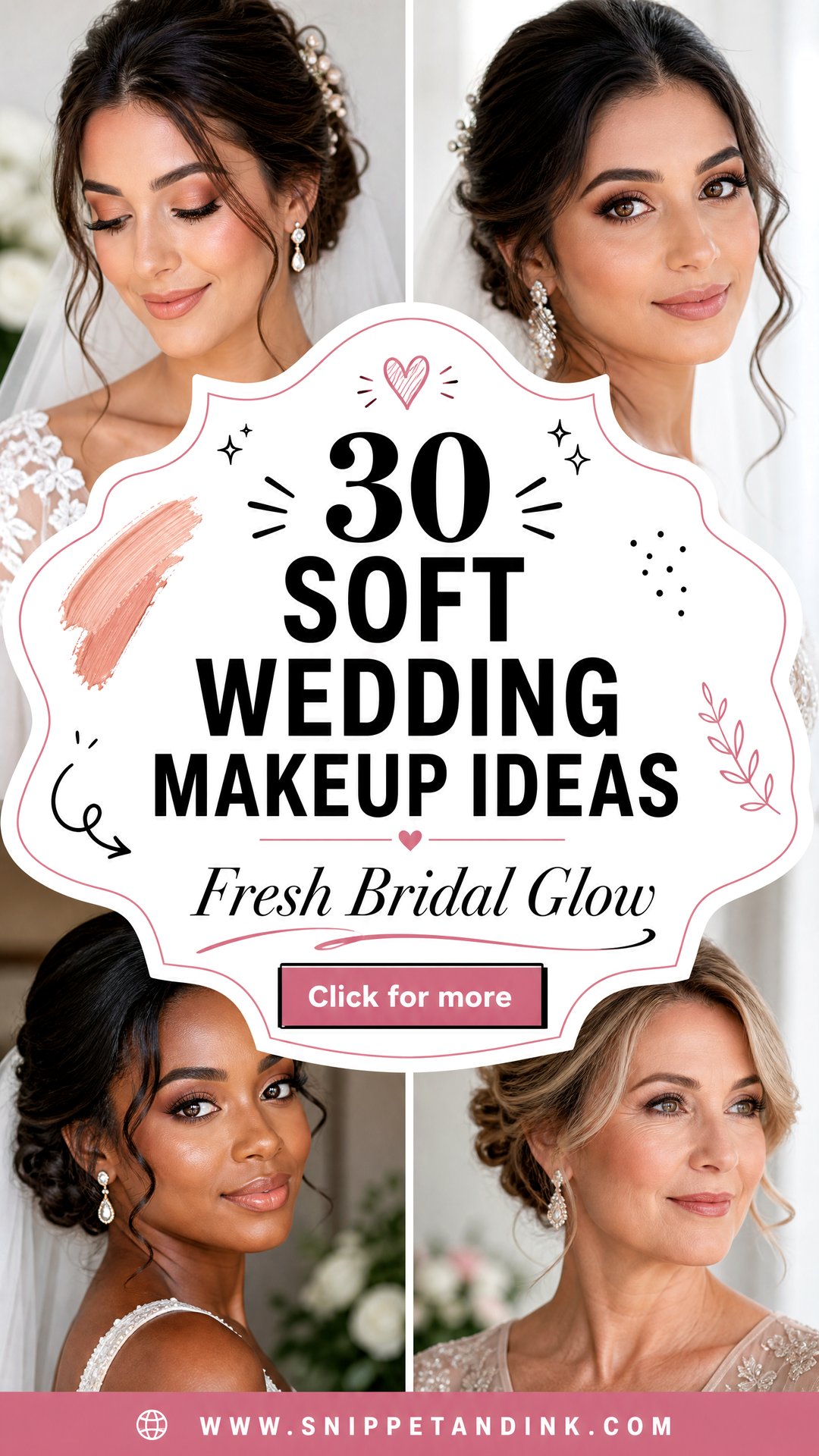 30 Soft Wedding Makeup Ideas for a Fresh Bridal Glow Today - 30 Soft Wedding Makeup Ideas for a Fresh Bridal Glow Today