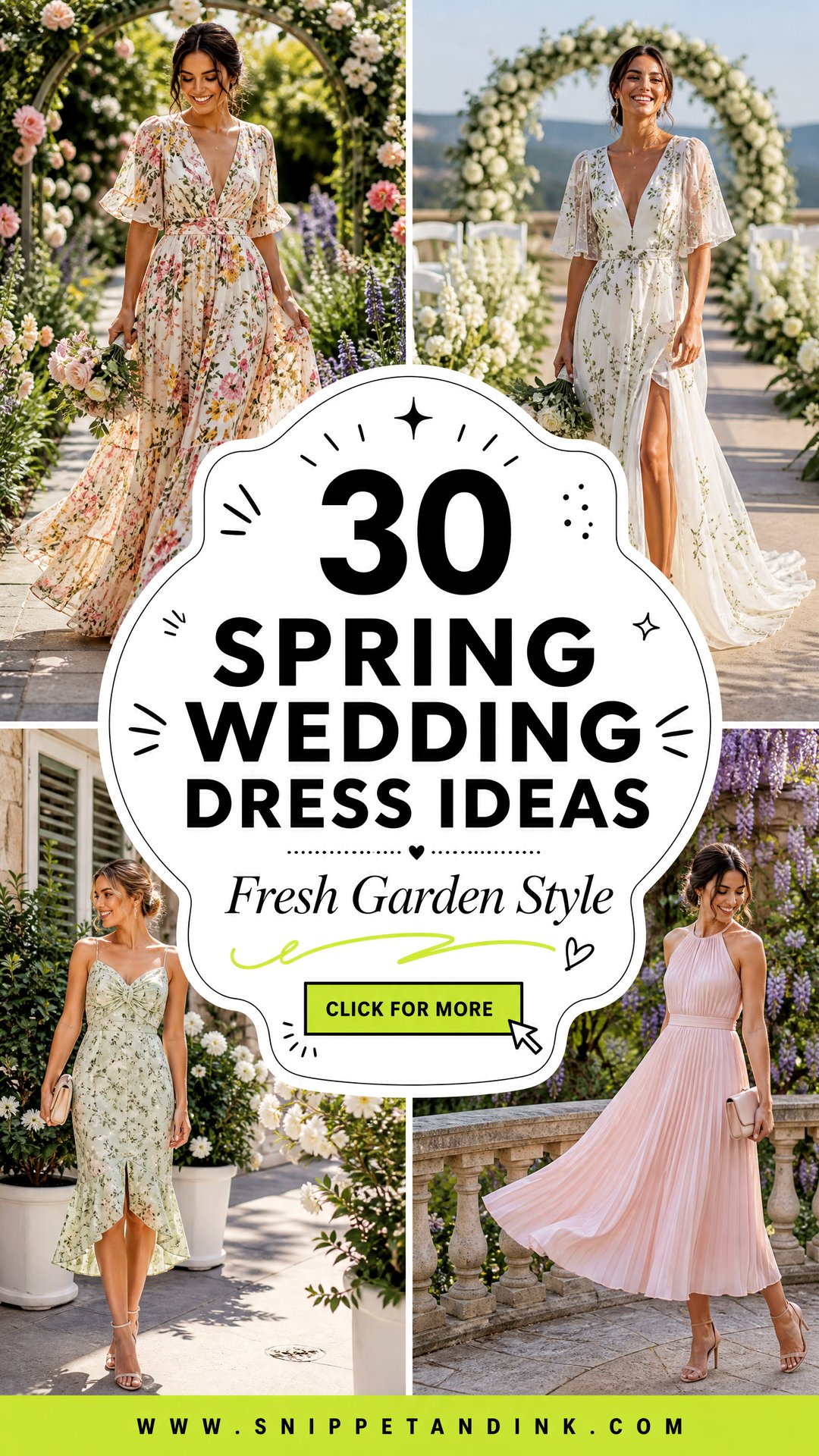 30 Spring Wedding Dress Ideas For Fresh Garden Brides Today - 30 Spring Wedding Dress Ideas For Fresh Garden Brides Today