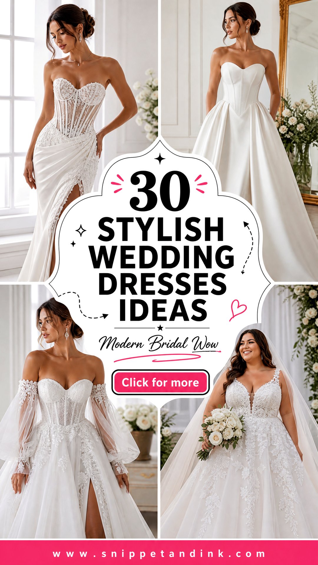 30 Stylish Wedding Dresses For Modern Brides Who Want Wow - 30 Stylish Wedding Dresses For Modern Brides Who Want Wow
