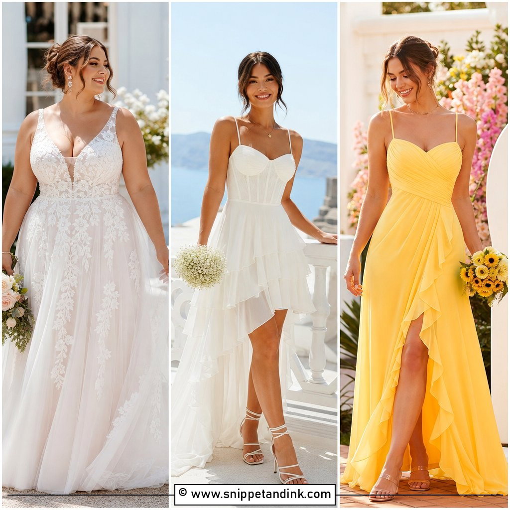 30 Summer Wedding Dress Ideas For Breezy Sunlit Ceremonies