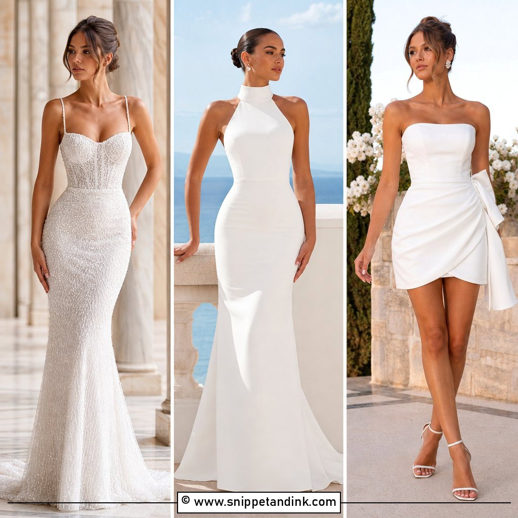 30 Tight Wedding Dress Ideas For Sleek Confident Brides