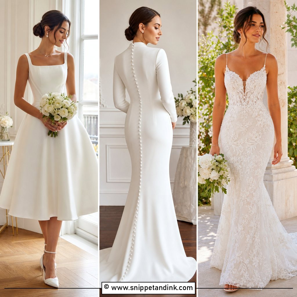 30 Timeless Elegant Wedding Dress Ideas For Classic Brides
