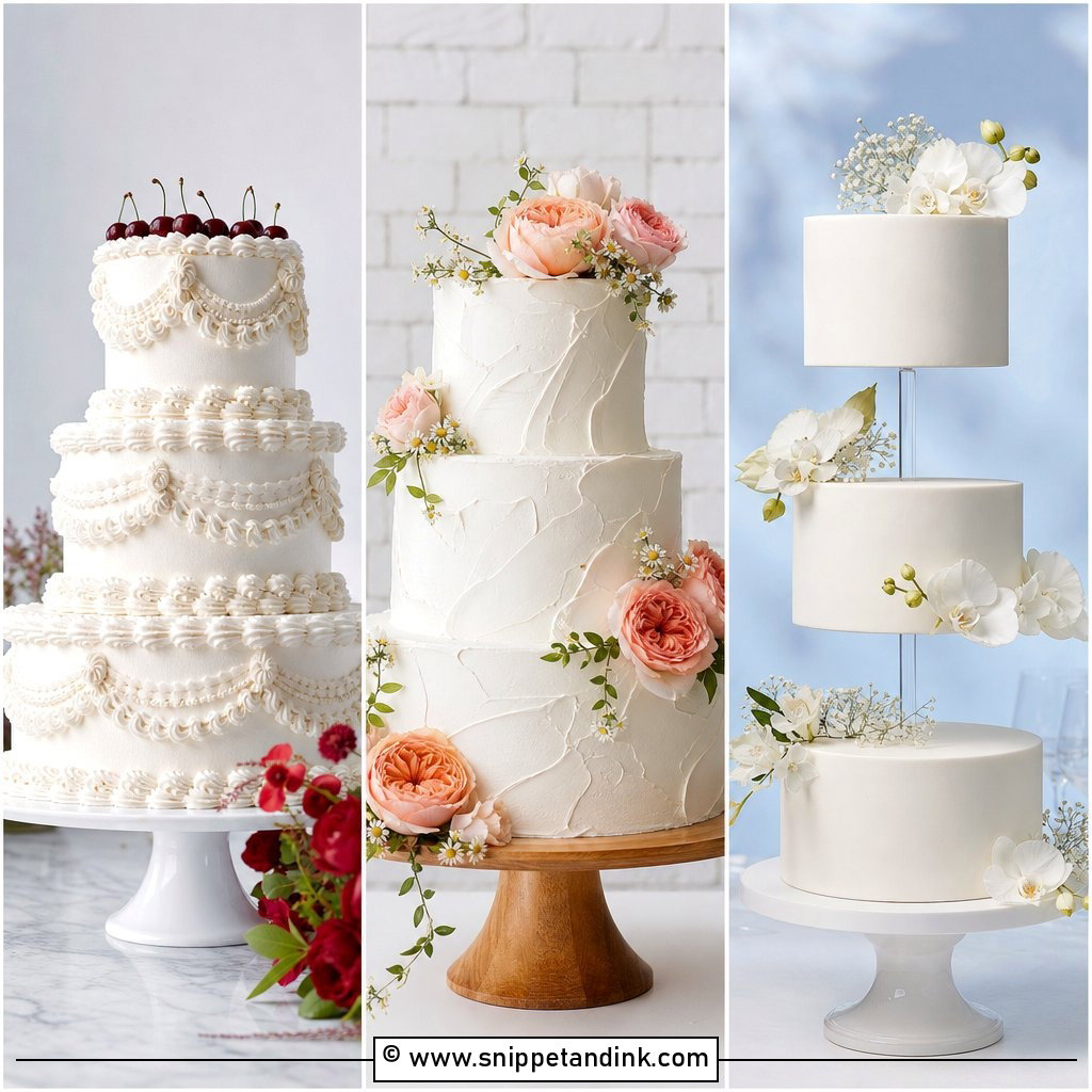 30 Trending Cakes for Wedding That Guests Will Remember