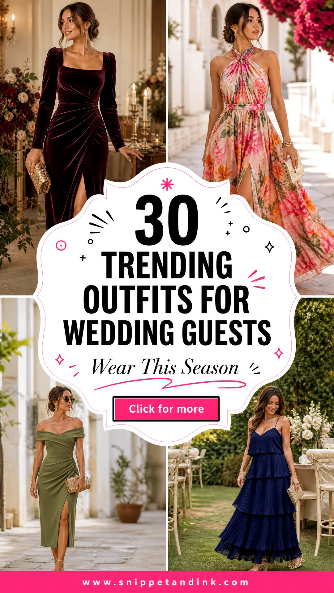 30 Trending Outfits for Wedding Guests to Wear This Season - 30 Trending Outfits for Wedding Guests to Wear This Season