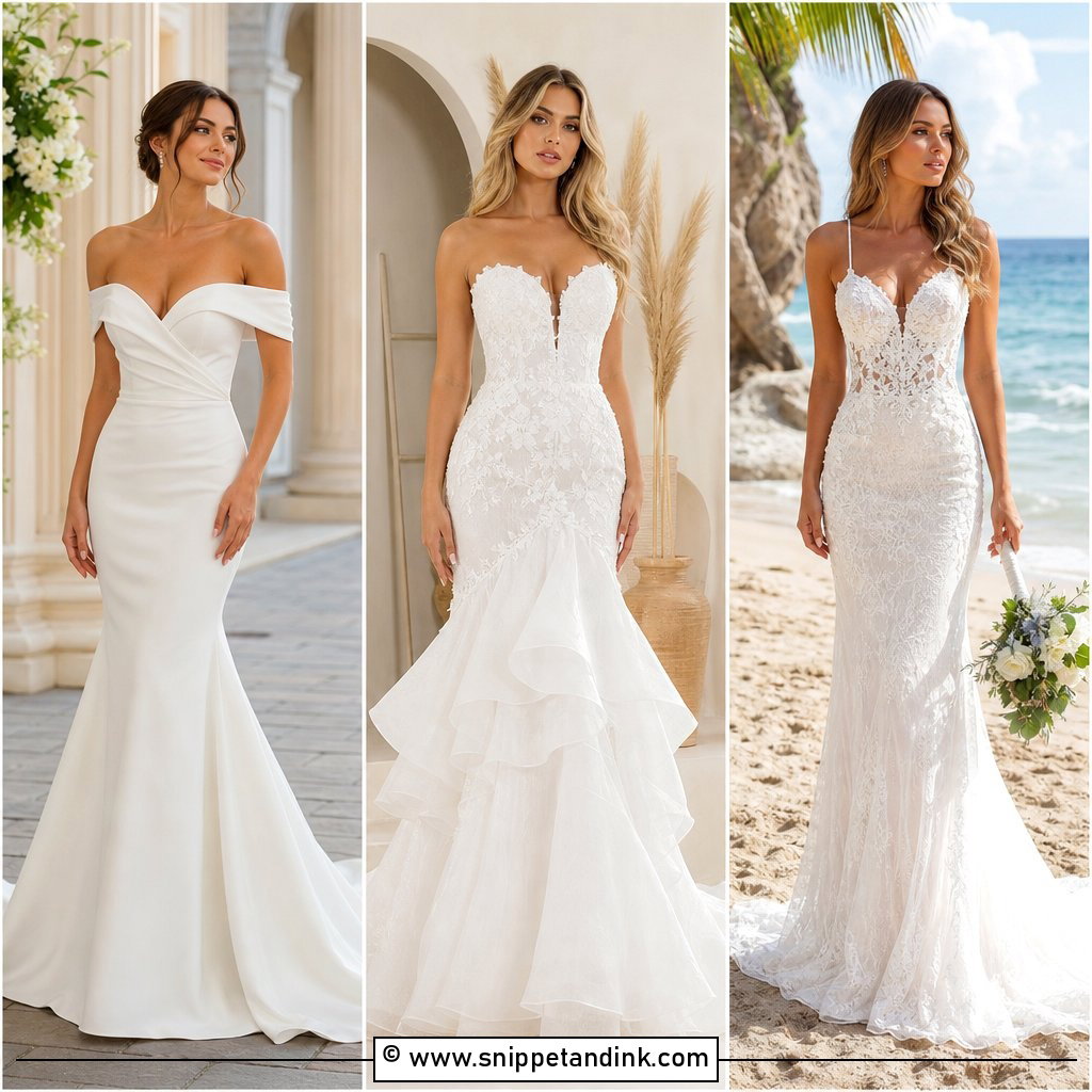 30 Trumpet Wedding Dress Ideas For Curvy Glam Brides Today