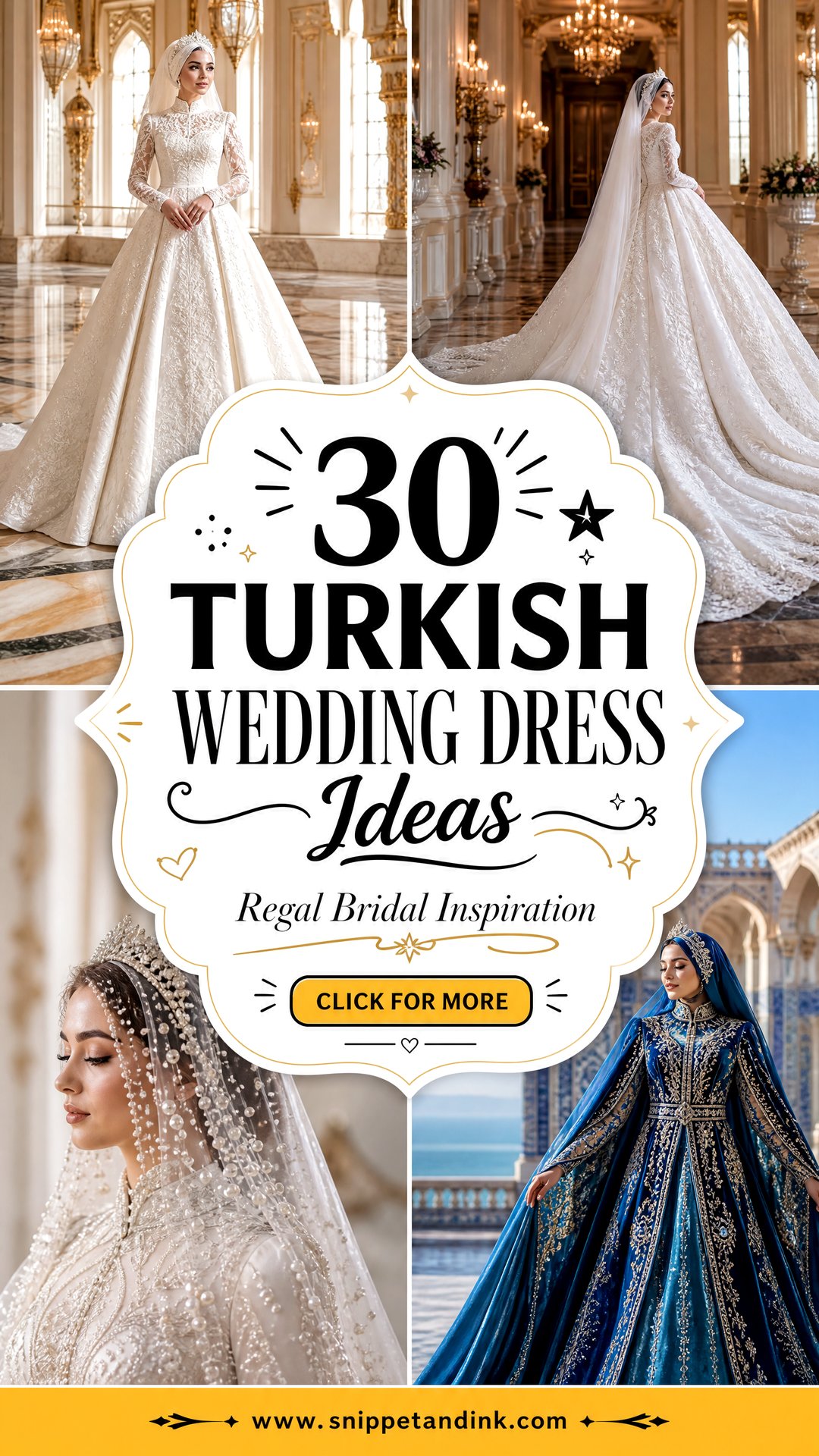 30 Turkish Wedding Dress Ideas for Regal Bridal Inspiration - 30 Turkish Wedding Dress Ideas for Regal Bridal Inspiration