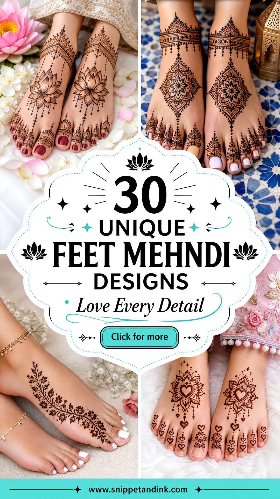 30 Unique Feet Mehndi Designs for Brides Who Love Detail - 30 Unique Feet Mehndi Designs for Brides Who Love Detail