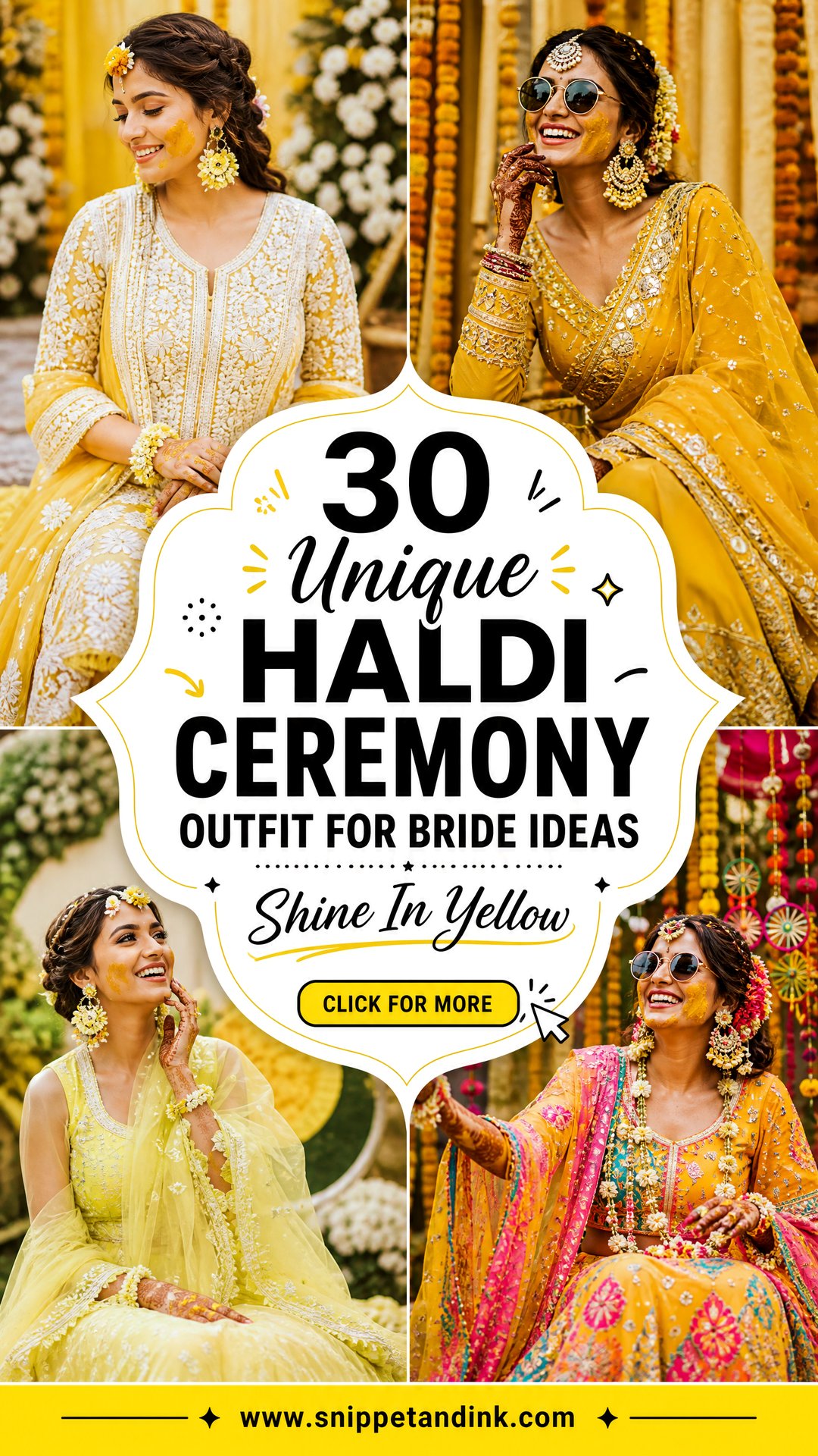 30 Unique Haldi Ceremony Outfit for Bride Ideas to Shine - 30 Unique Haldi Ceremony Outfit for Bride Ideas to Shine