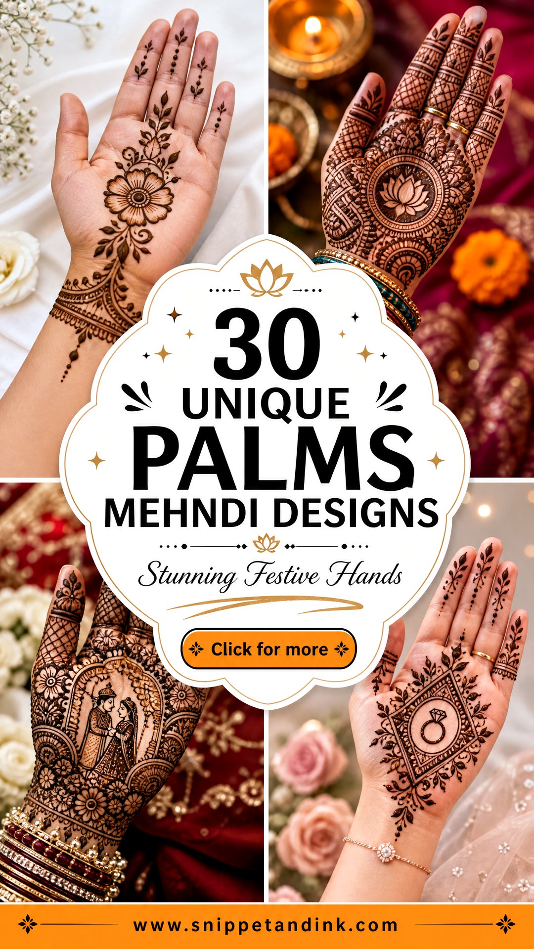 30 Unique Palms Mehndi Designs for Stunning Festive Hands - 30 Unique Palms Mehndi Designs for Stunning Festive Hands