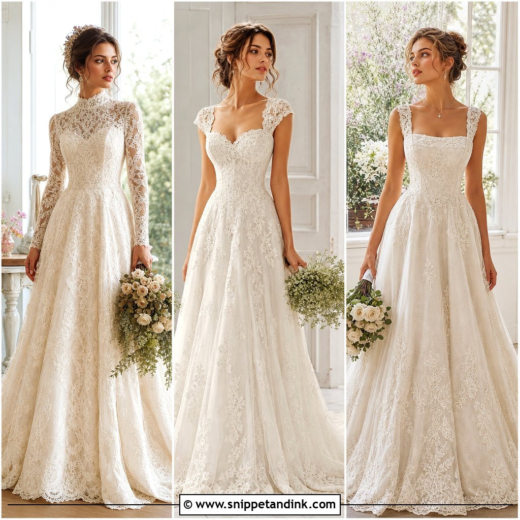 30 Vintage Bridal Dress Ideas