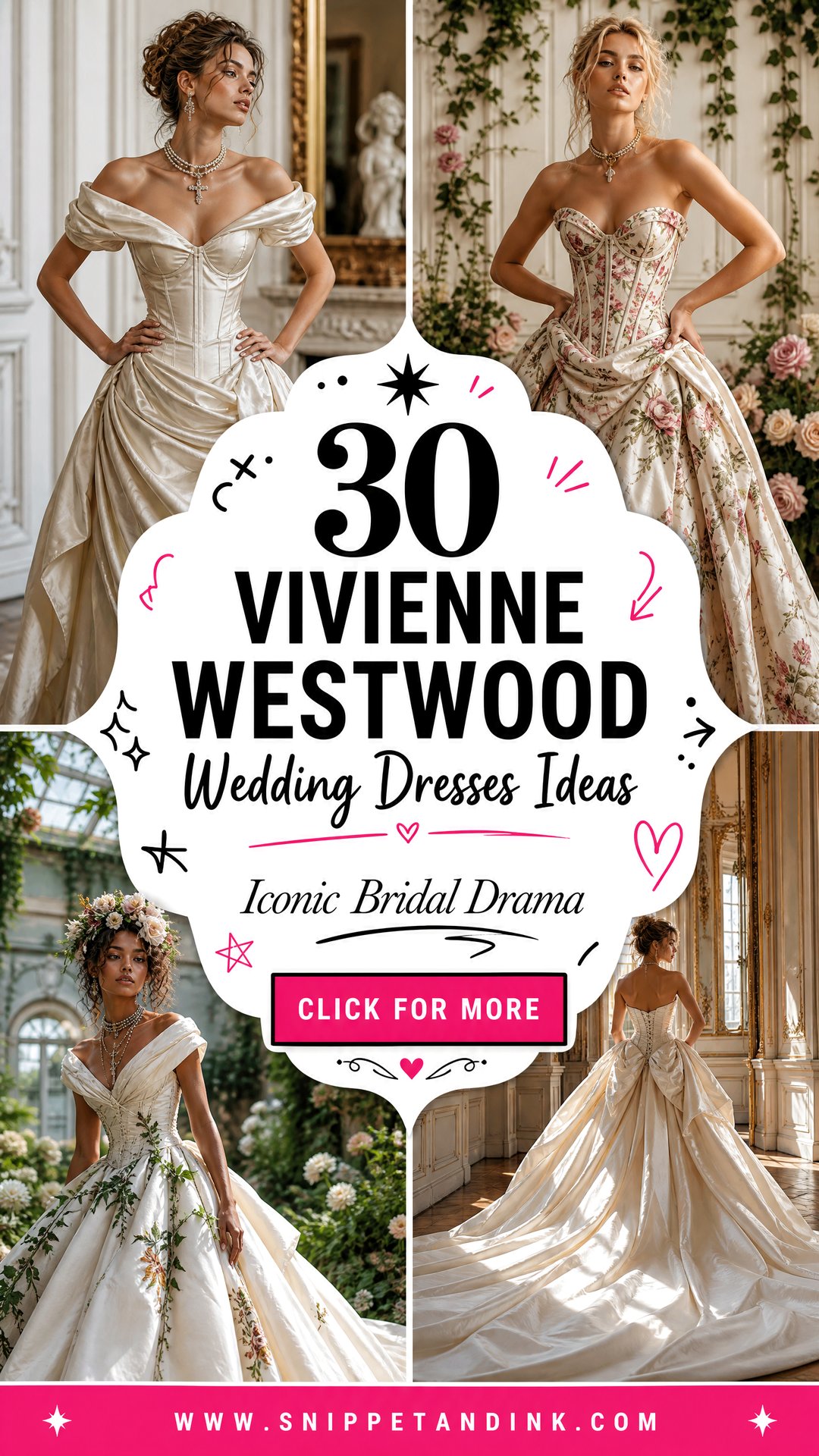 30 Vivienne Westwood Wedding Dresses for Iconic Brides - 30 Vivienne Westwood Wedding Dresses for Iconic Brides