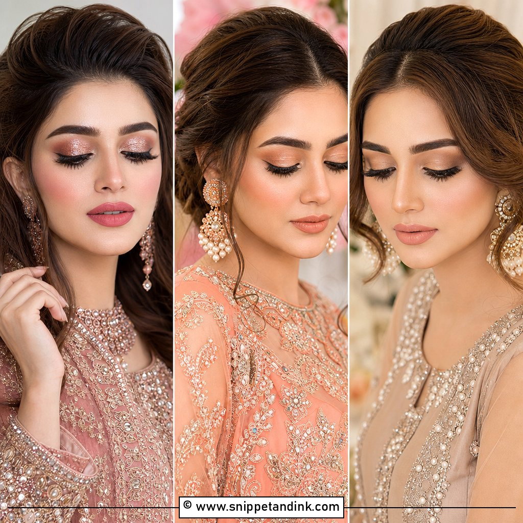30 Walima Makeup Ideas for a Radiant Bridal Reception Look